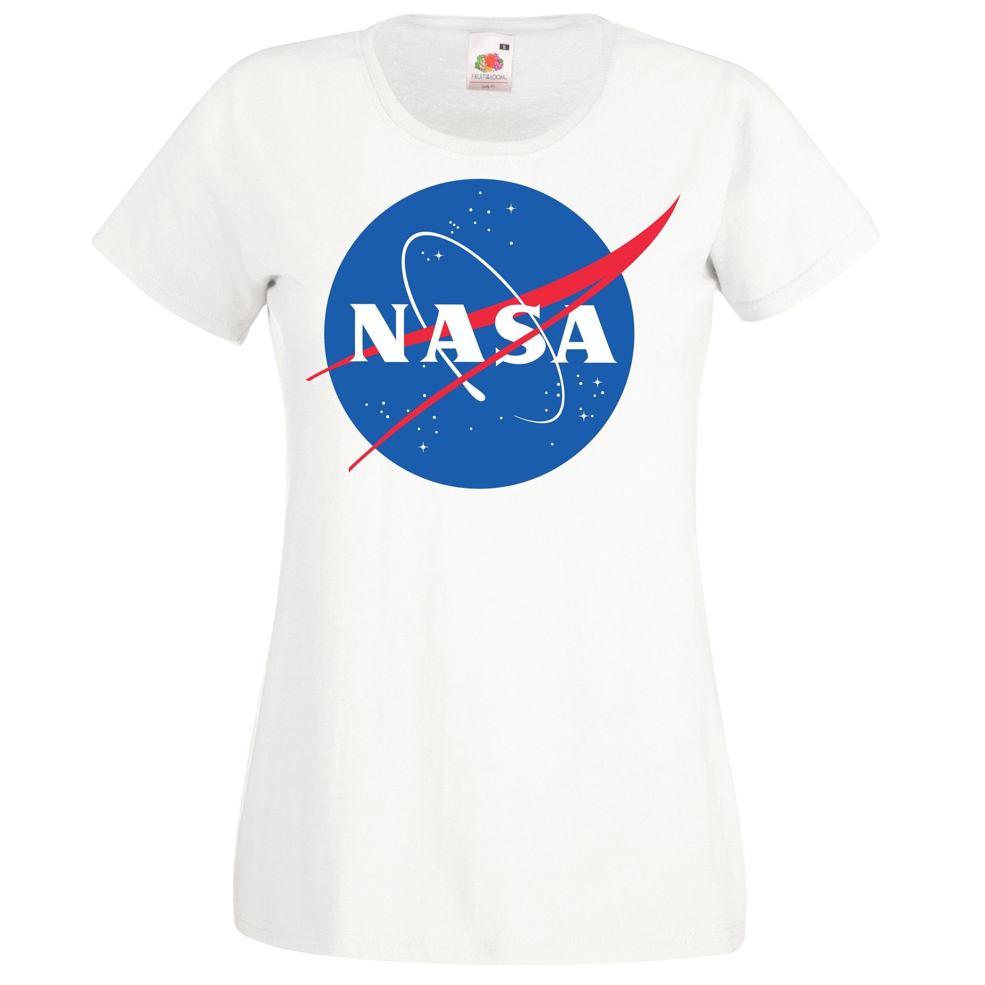 Youth Designz T-Shirt NASA Damen T-Shirt mit modernem NASA Logo Print günstig online kaufen