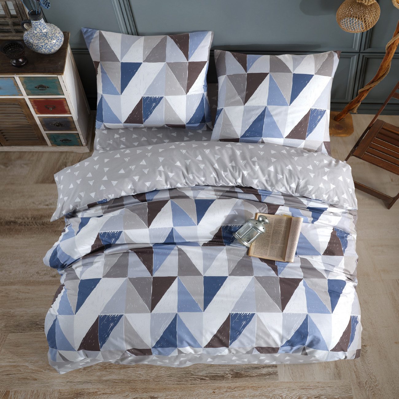 Nordqueen Bettwäsche Nordqueen Ranforce Bettwäsche Set günstig online kaufen