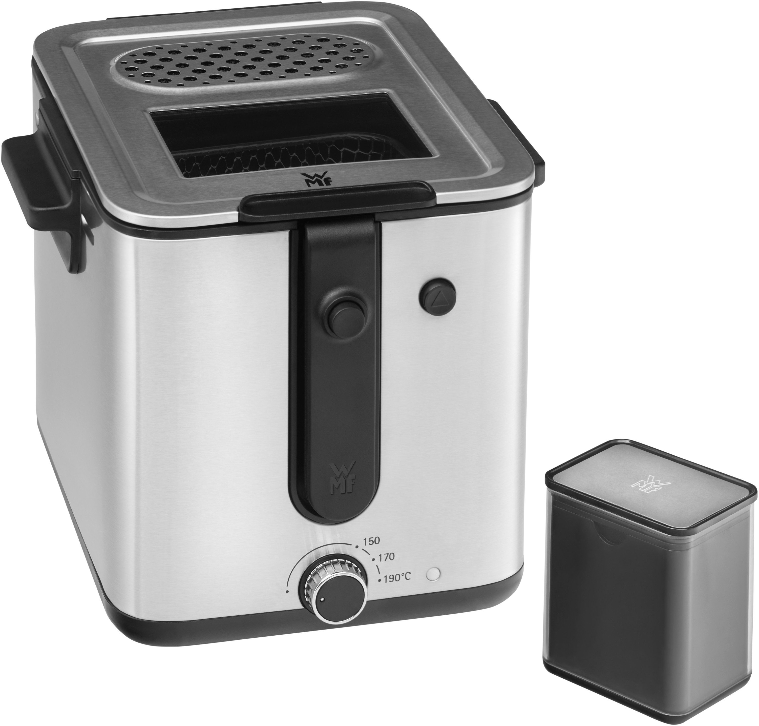 WMF Kochtopf KÜCHENminis 3200001143, (1x Fritteuse mit Kartoffel-Schneider)