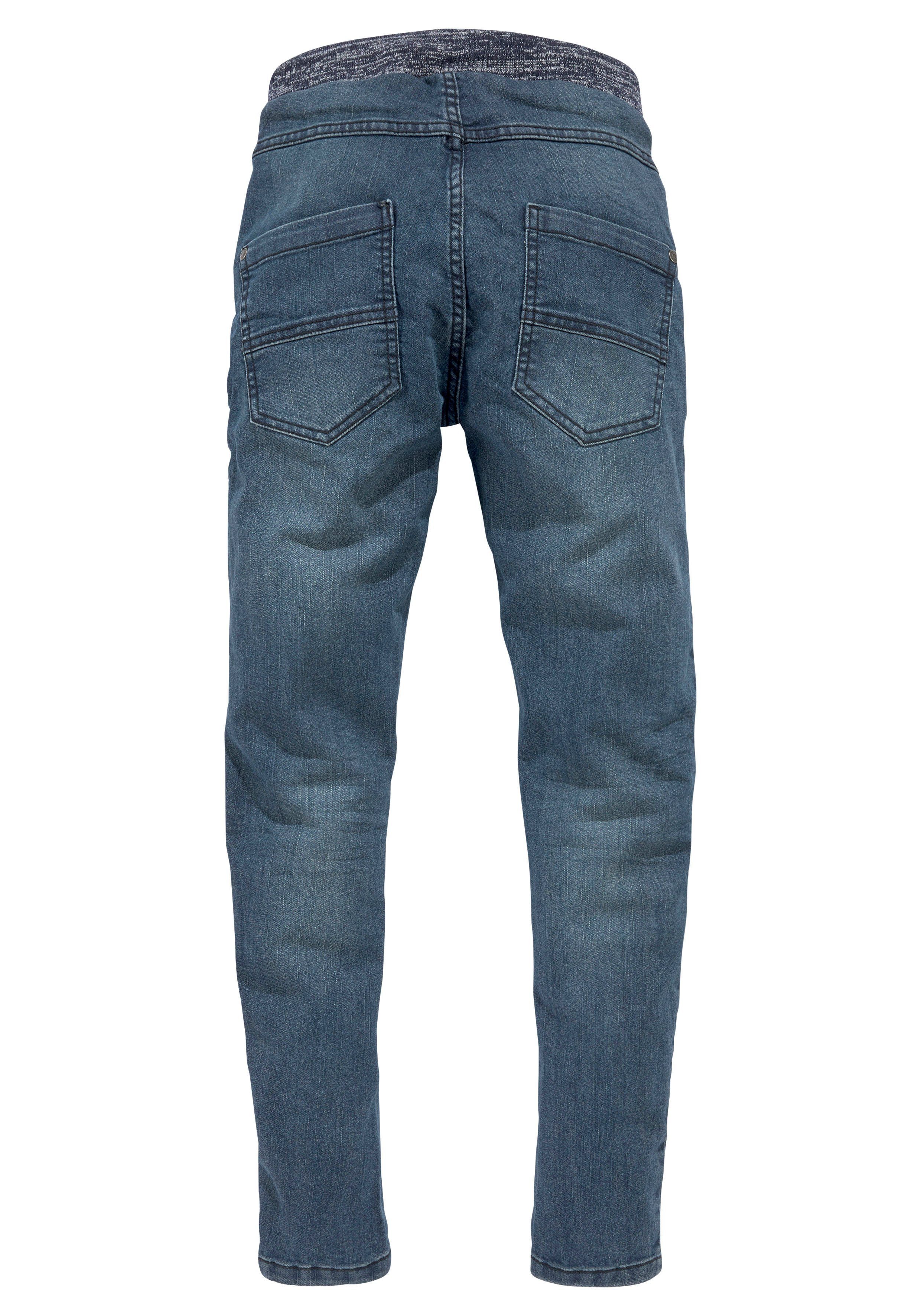 Arizona Stretch-Jeans schmalem tollem mit mit Beinverlauf Rippenbund