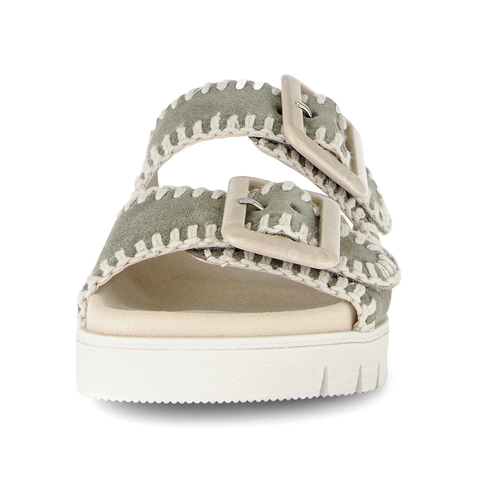 Gabor Pantolette, Sommmerschuh, Schlüpfschuh mit Plateauabsatz