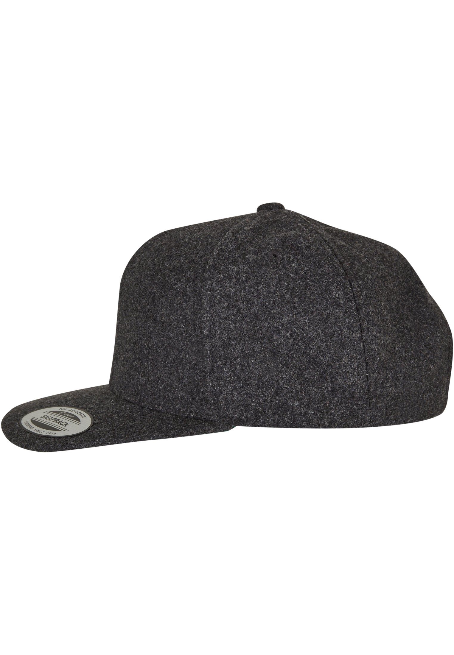 Flexfit Flex Cap Snapback Melton Wool darkgrey Snapback