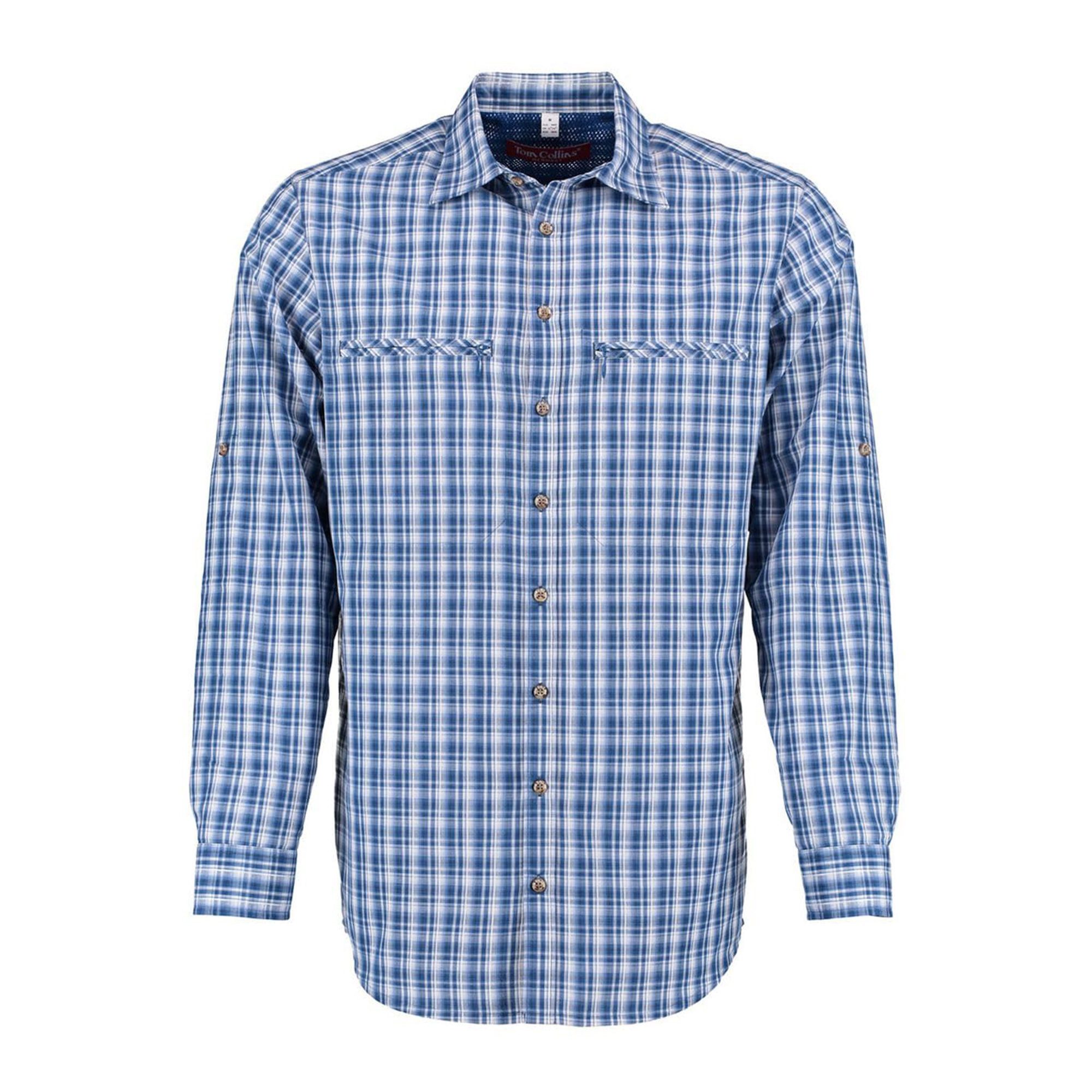 German Wear Outdoorhemd OJ17 Outdoorhemd Regular Fit Haifischkragen Krempel günstig online kaufen