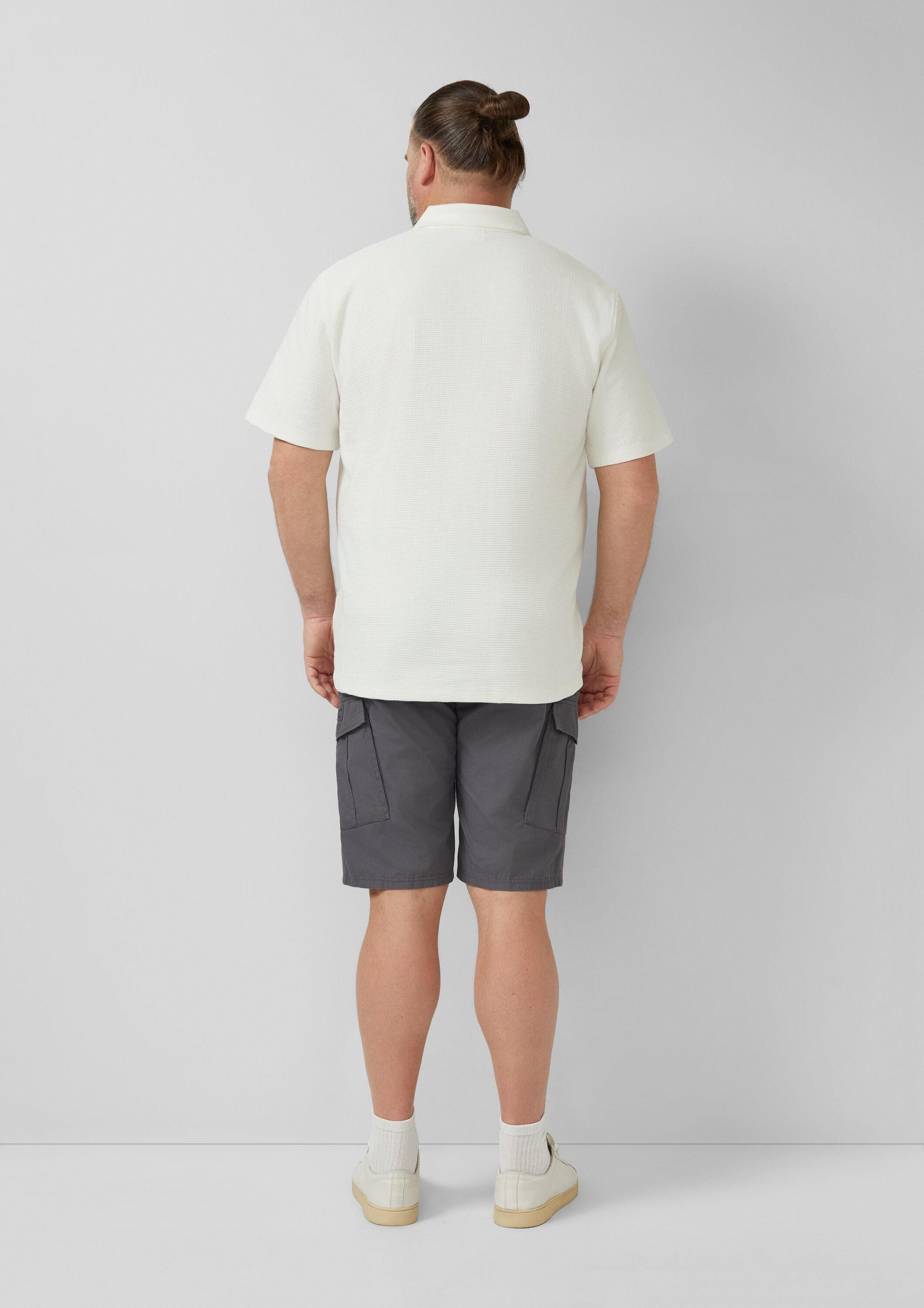 s.Oliver Shorts Hose FILE File: Cargo-Shorts mit Logo-Details