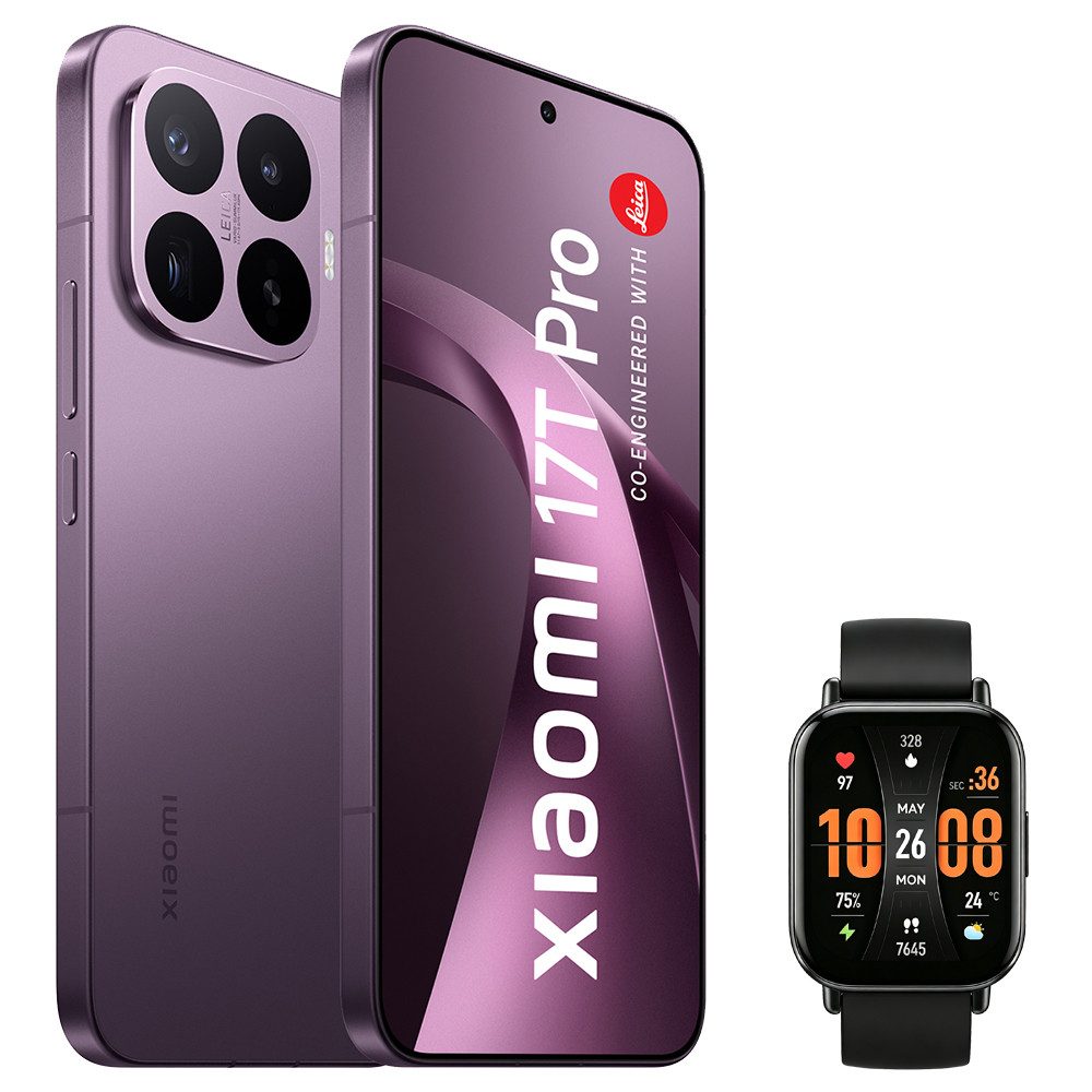 Xiaomi 17T Pro 12+512GB Smartphone & Smartwatch Handy (50 MP Kamera)