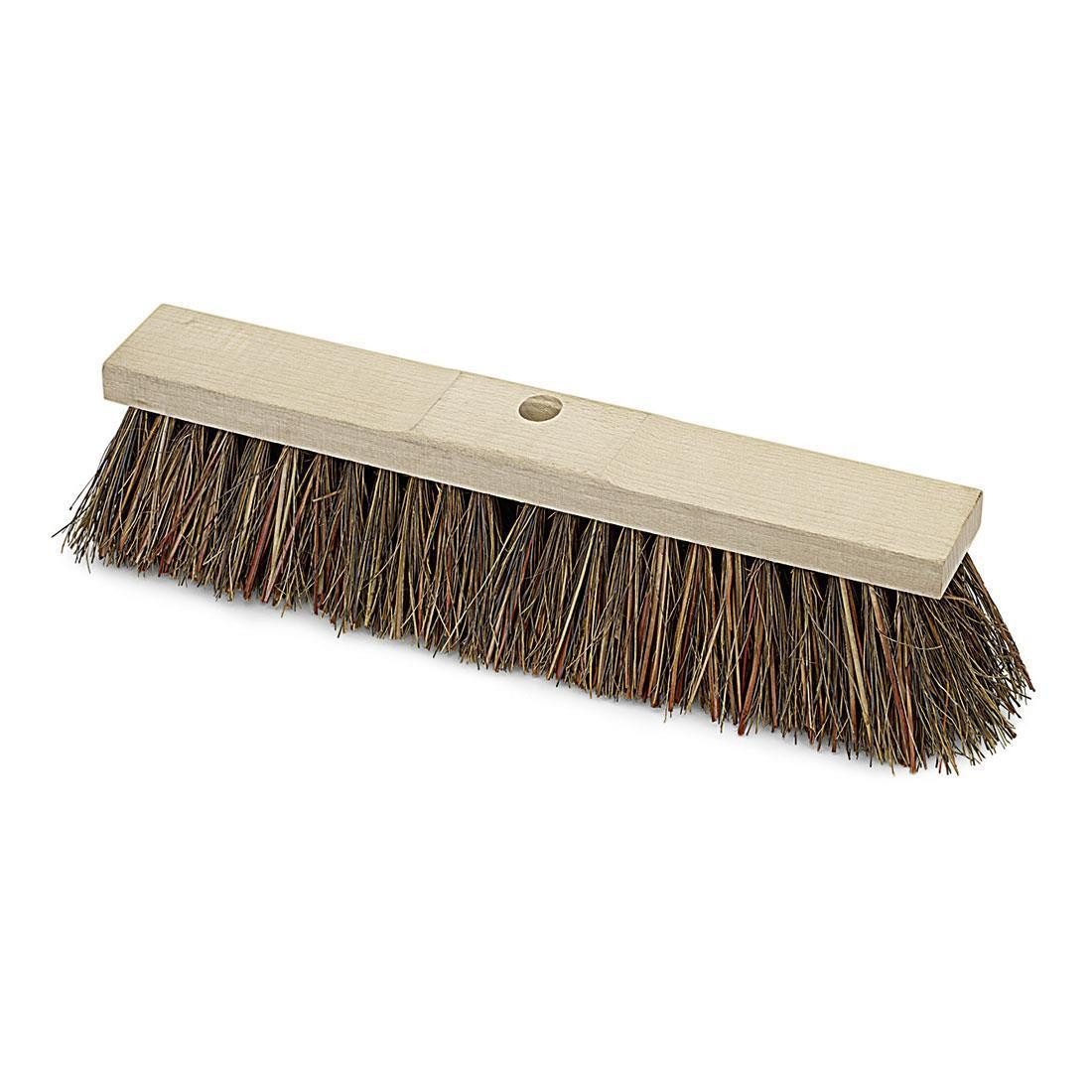 Nölle Staubbesen Straßenbesen Piassava 50 cm, Sattelholz, Natur 1 Stk (Reinigungsset, Besenstiel, Besenkopf, Piassava-Borsten), Besen Kehrbesen Straßenkehrer Piassavabesen Sattelholzbürste