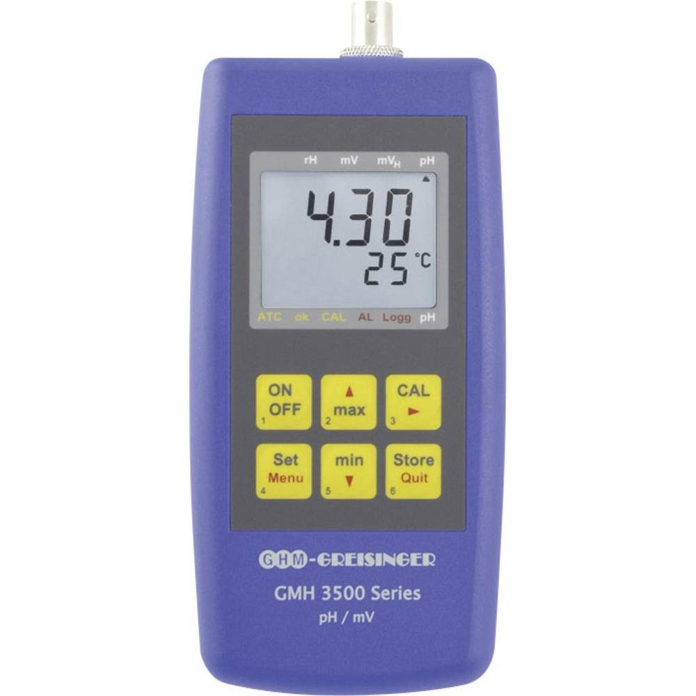 Greisinger Wasserzähler pH-/Redox-/Temperatur-Messgerät