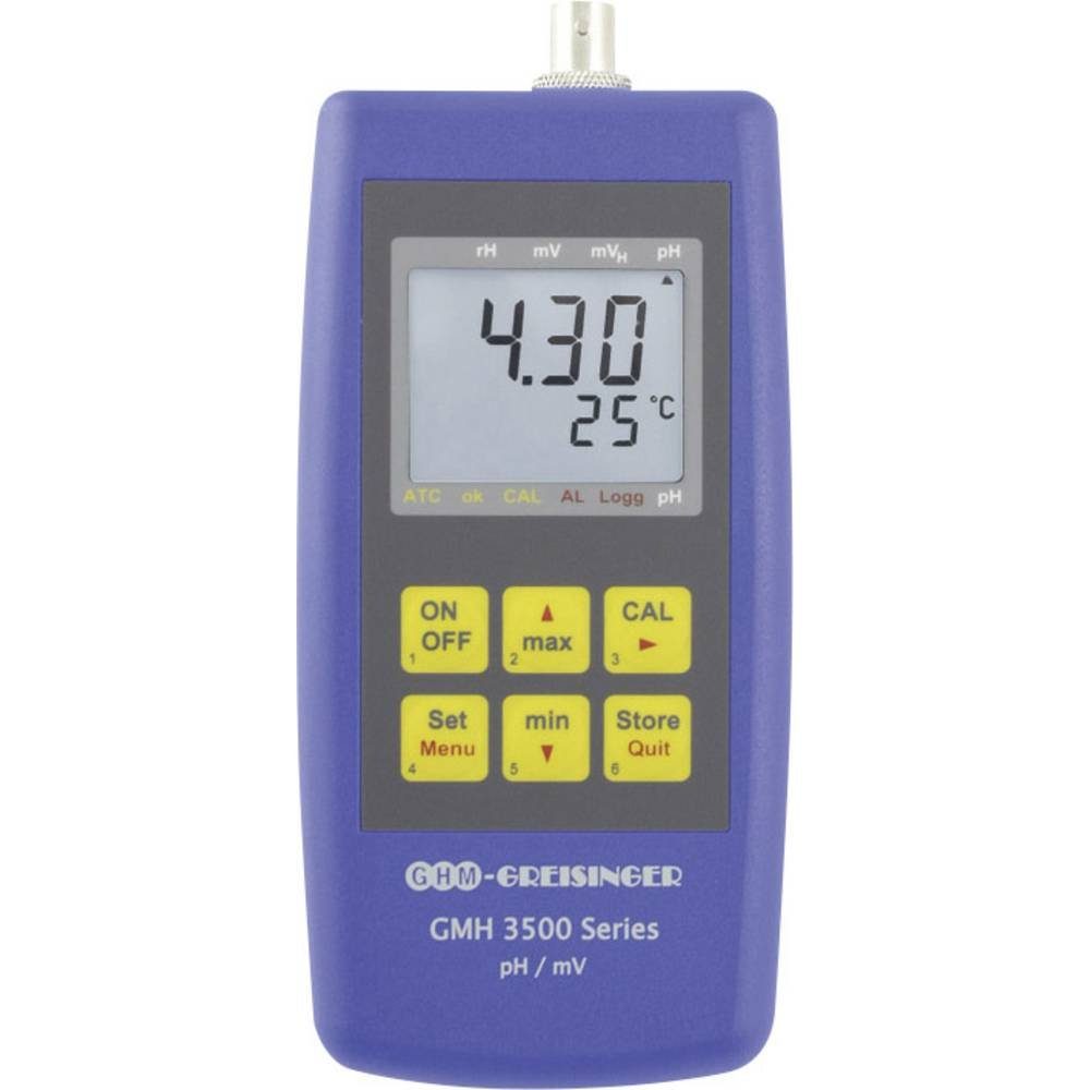Greisinger Wasserzähler pH-/Redox-/Temperatur-Messgerät 603925