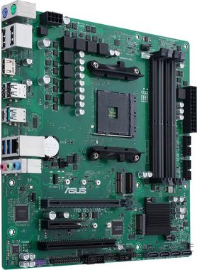 Asus B550M-C/CSM Mainboard, B550, Ryzen AM4, Micro-ATX, 2x M.2, PCIe 4.0, 1Gbit/s Ethernet