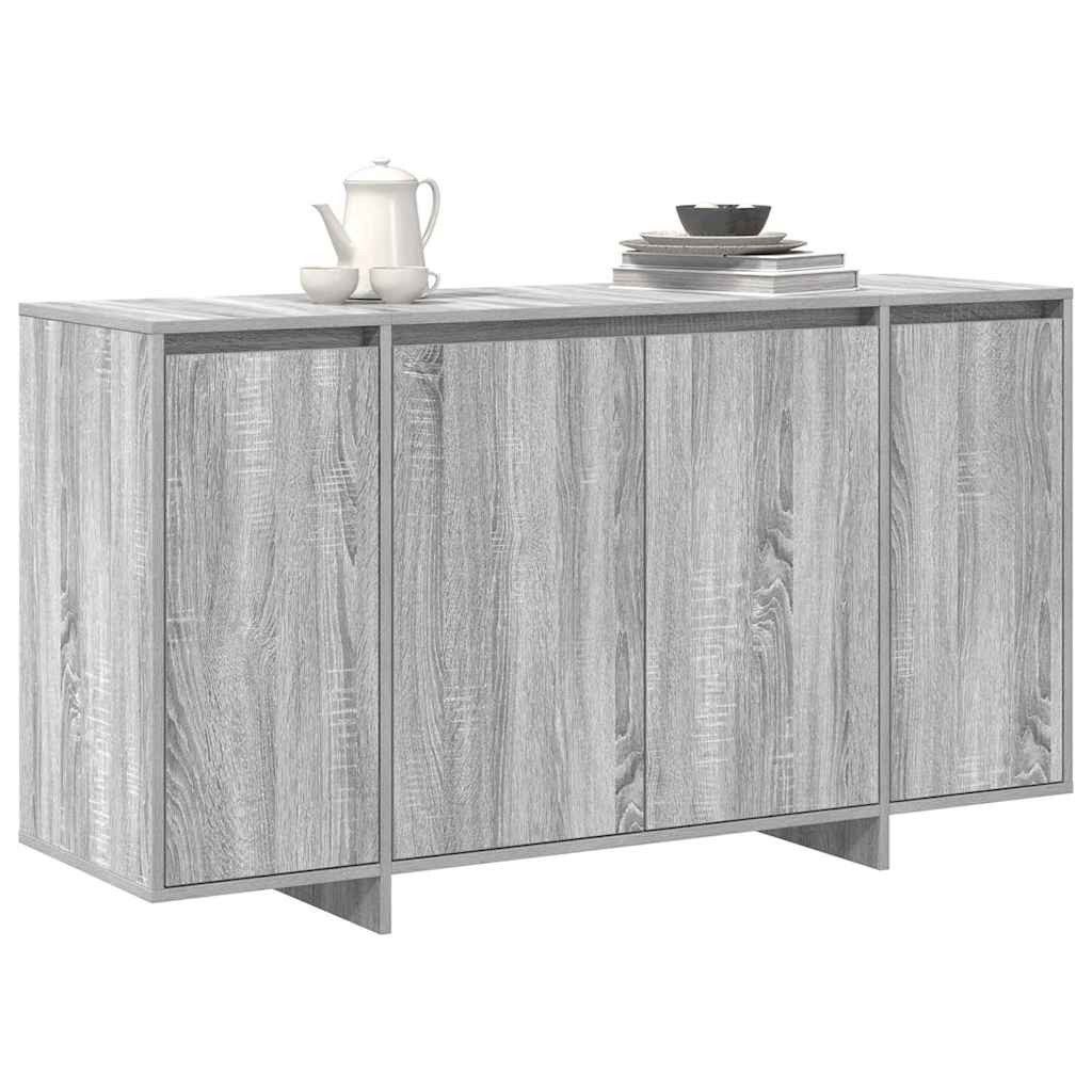 vidaXL Sideboard Sideboard Grau Sonoma 135 günstig online kaufen
