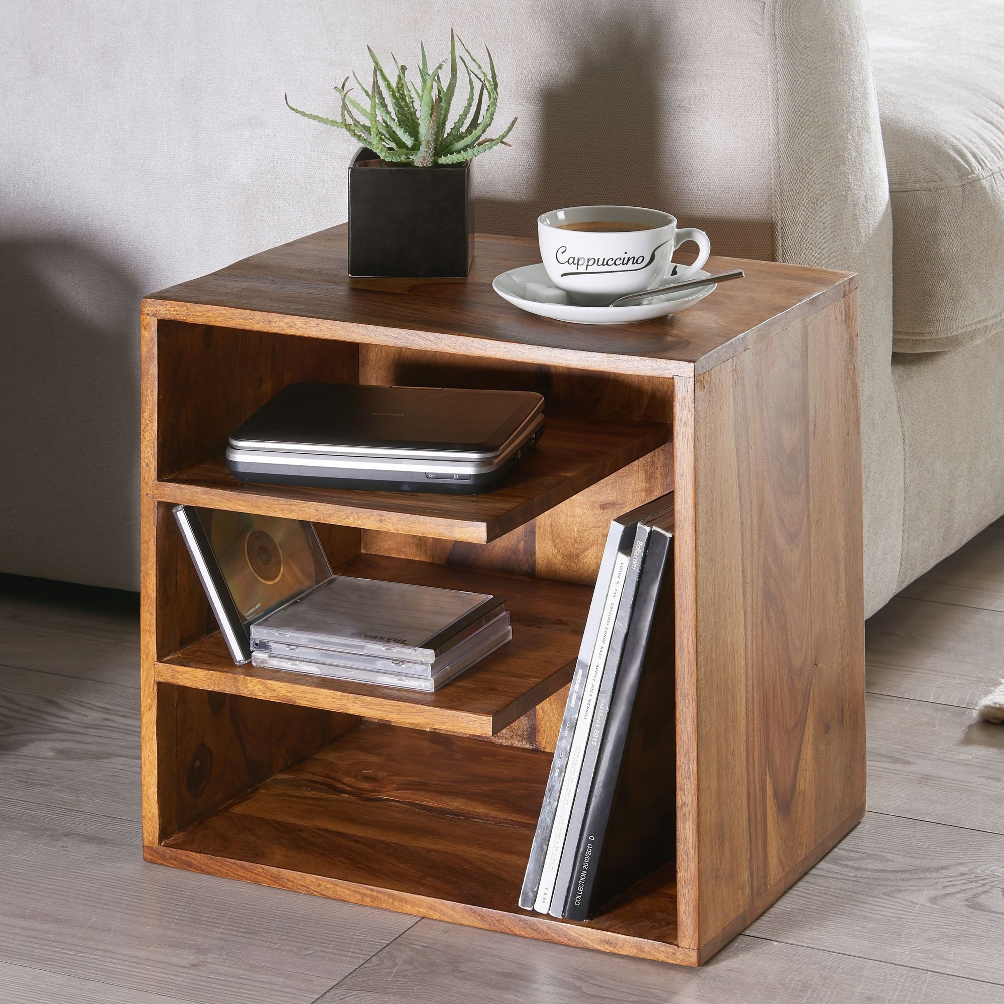 FINEBUY Beistelltisch FB50804 (Design Nachttisch, 43x43x30 günstig online kaufen