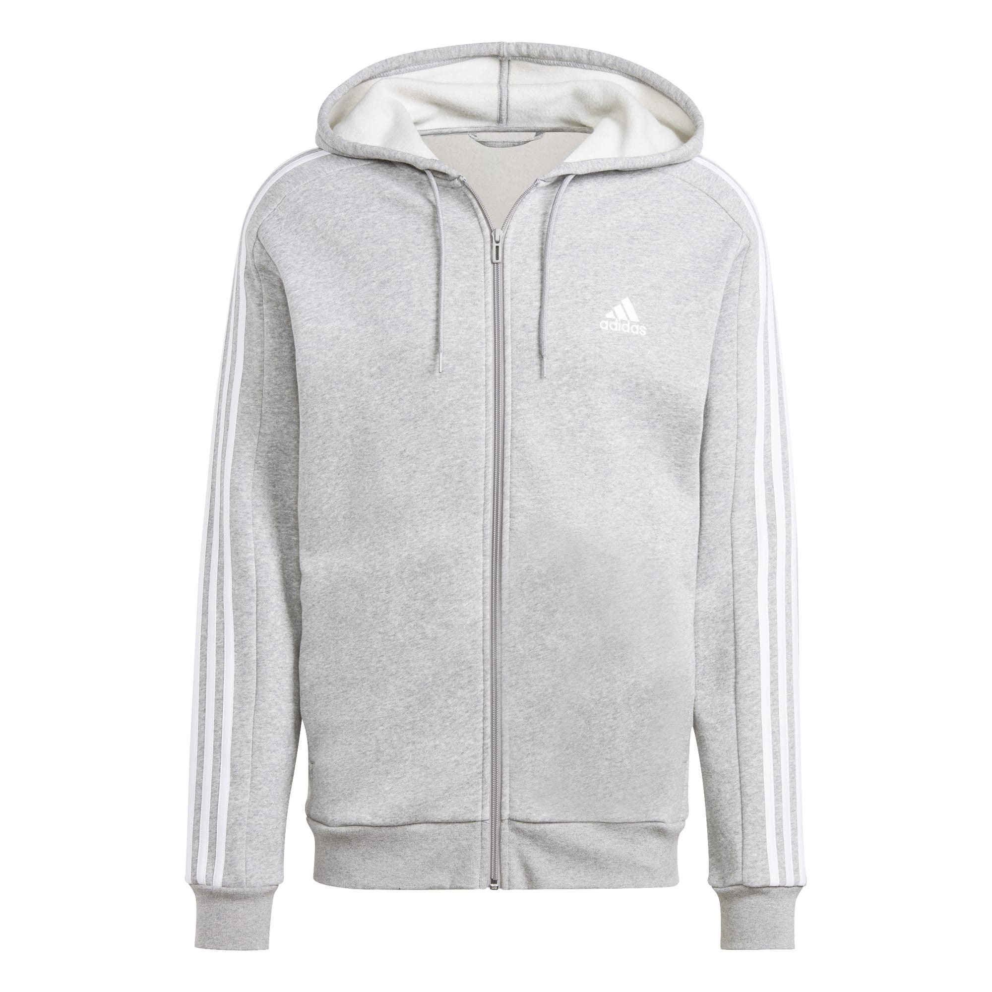Sweatjacke adidas Herren Kapuzenjacke Essentials 3S FZ Hoodie