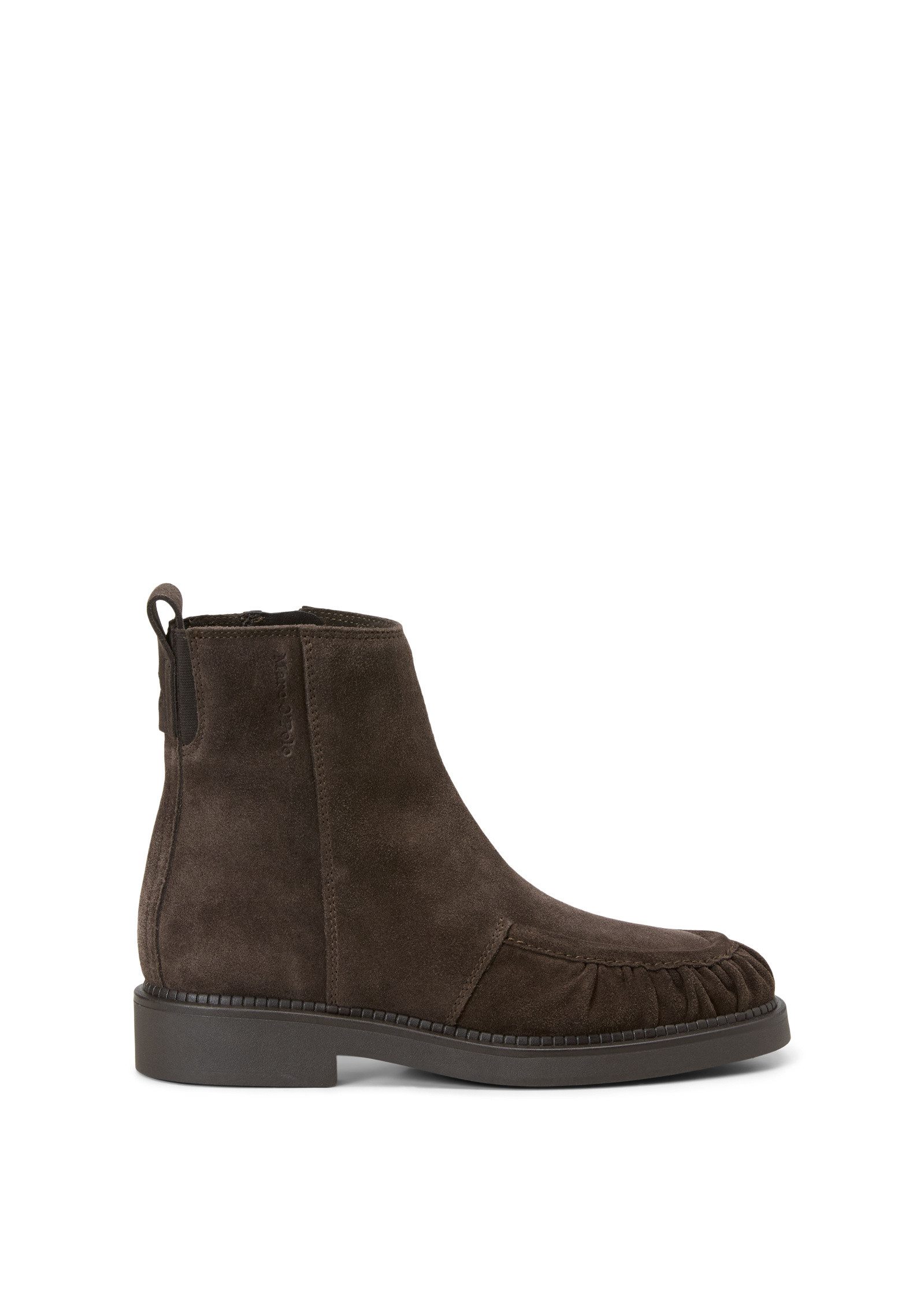 Marc O'Polo aus geöltem Veloursleder Stiefelette