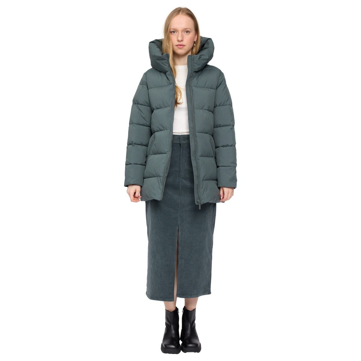 MAZINE Steppjacke Mazine Basic Mid Length Puffer Jacket - Steppjacke
