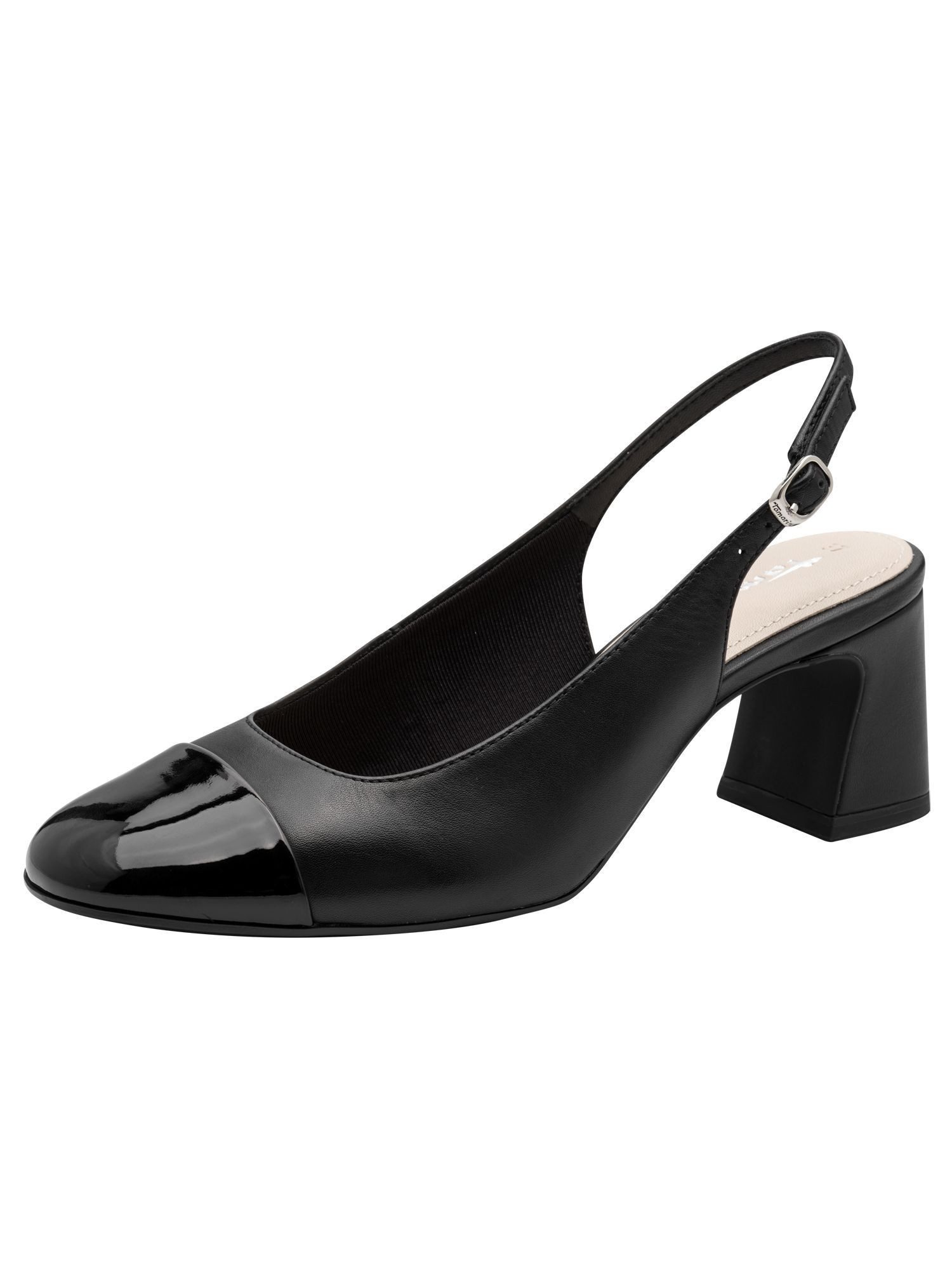 ANTIslide, TOUCH-IT, ANTIshokk mit Blockabsatz Slingpumps