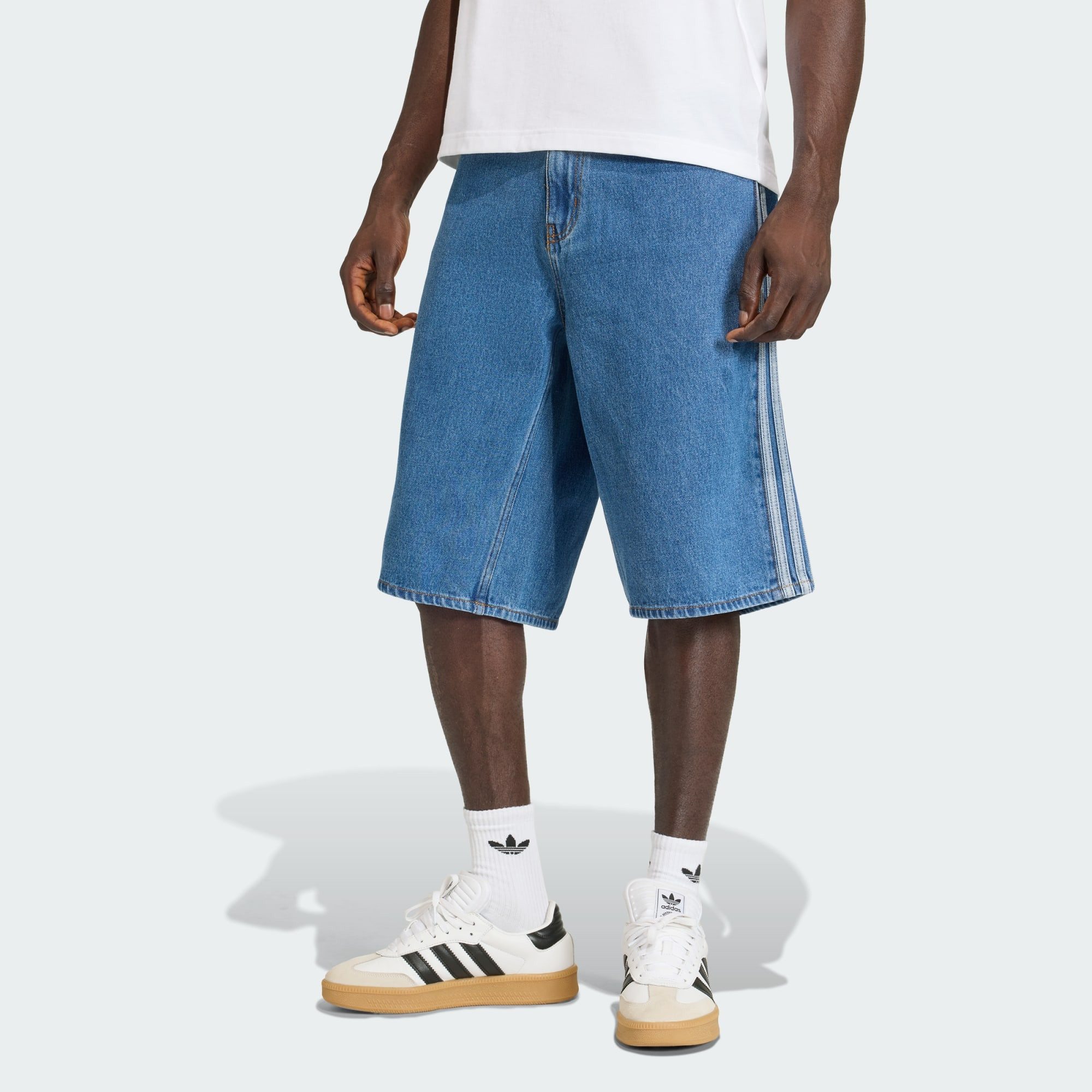 adidas Originals Jeansshorts FIREBIRD ADICOLOR DENIM SHORTS (1-tlg) günstig online kaufen