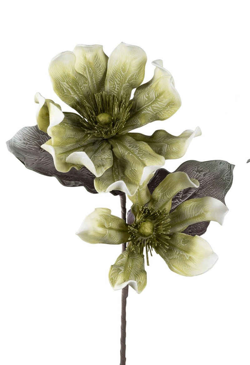 Kunstblume Foam Flower, formano, Höhe 100 cm, Grün H:100cm Kunststoff