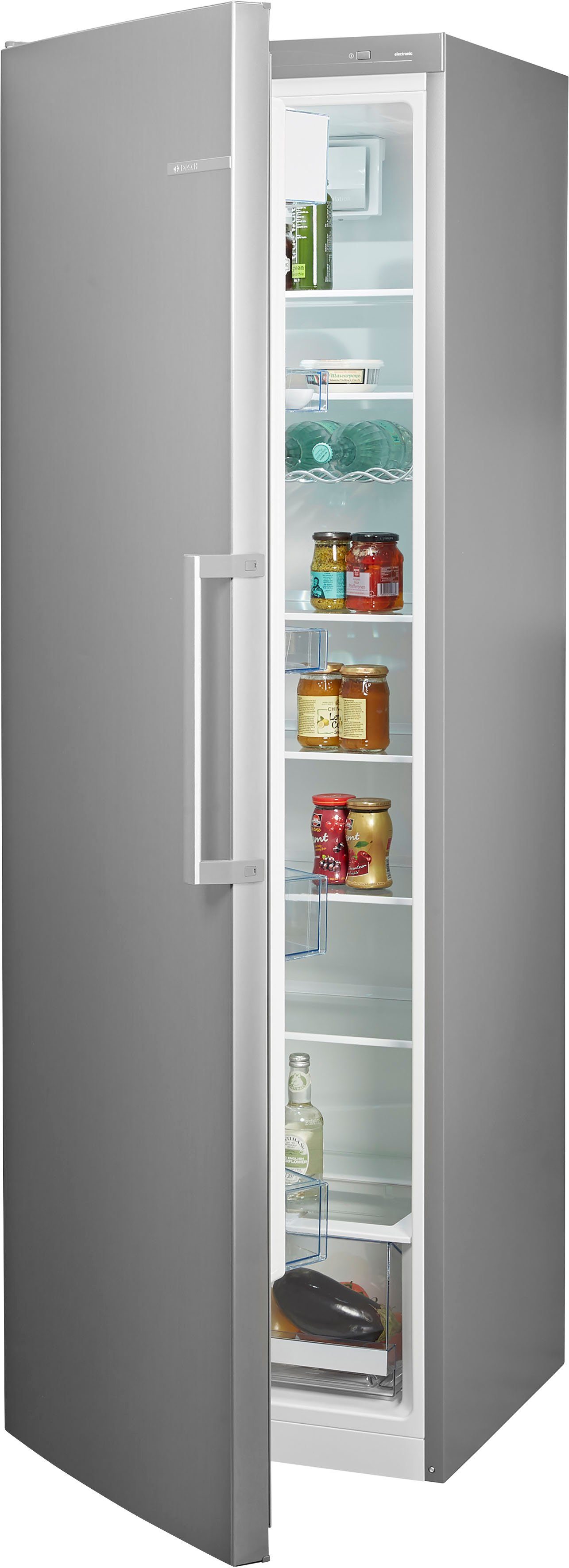 BOSCH Kühlschrank hoch, breit KSV36VLDP, 60 186 4 cm cm