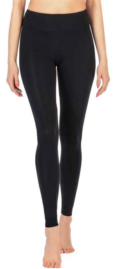 Merry Style Leggings Damen Tights Lange Sporthose MS10-221 (1-tlg) aus Viskose, elastischer Bund