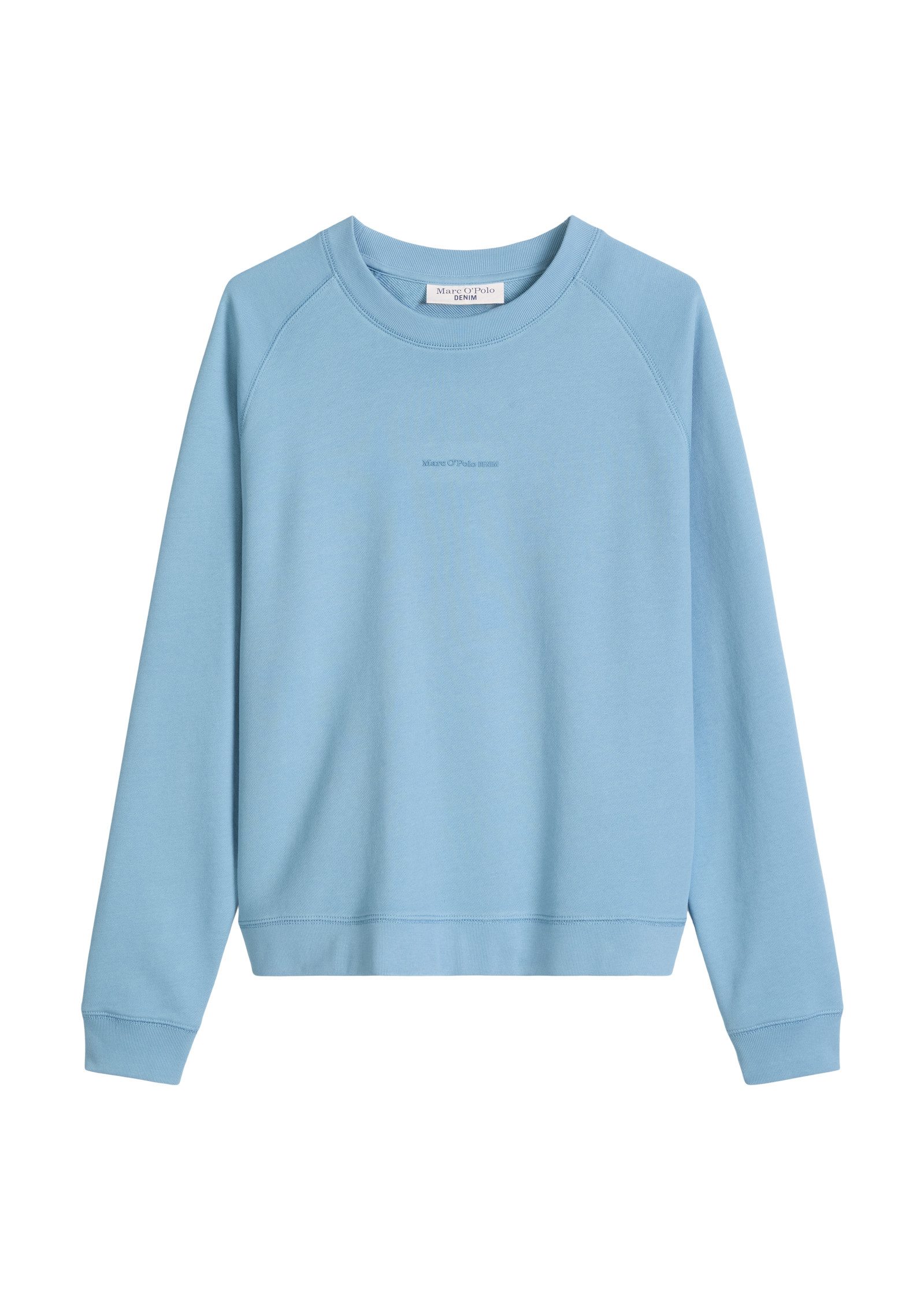 Marc O'Polo DENIM Sweatshirt relaxed fit, aus Organic Cotton, mit Schlitzen günstig online kaufen