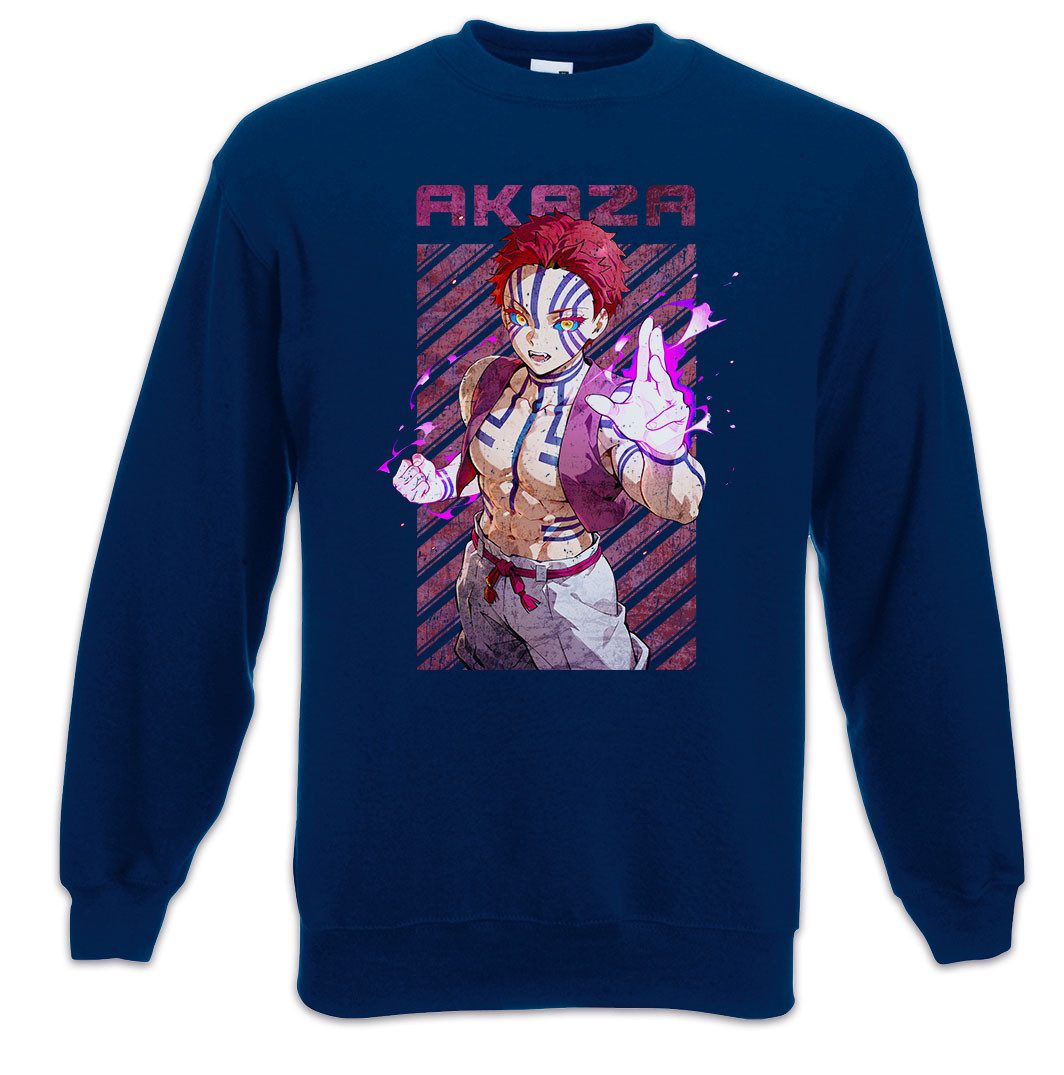 Urban Backwoods Sweatshirt Anime Akaza 4 Sweatshirt Kamado Nezuko Slayer Zenitsu Inosuke (1-tlg) Hashibira Demon Muzan Kibutsuji