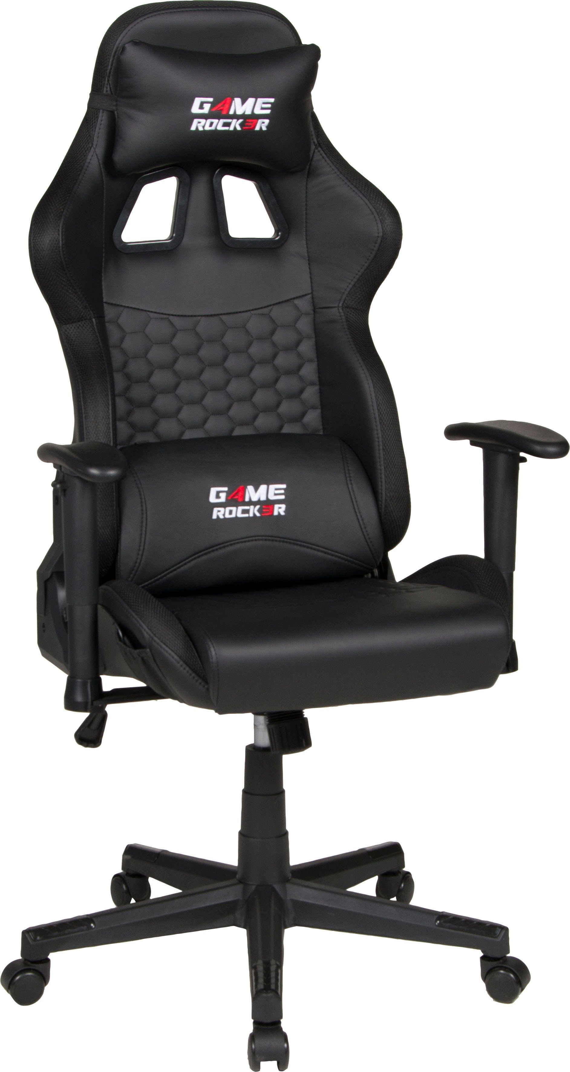 Duo Collection Chefsessel LED Gaming Game-Rocker G-10 Chair LED, Wechselbeleuchtung mit