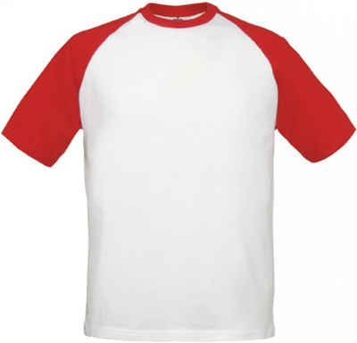 B&C Rundhalsshirt Base-Ball Herren T-Shirt