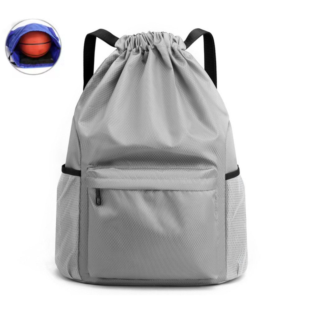 Blusmart Turnbeutel Männer/Frauen Kordel zug (Verstellbar Tunnelzug Gymsack, Separater nasser und trockener), Für Sport und Reisen