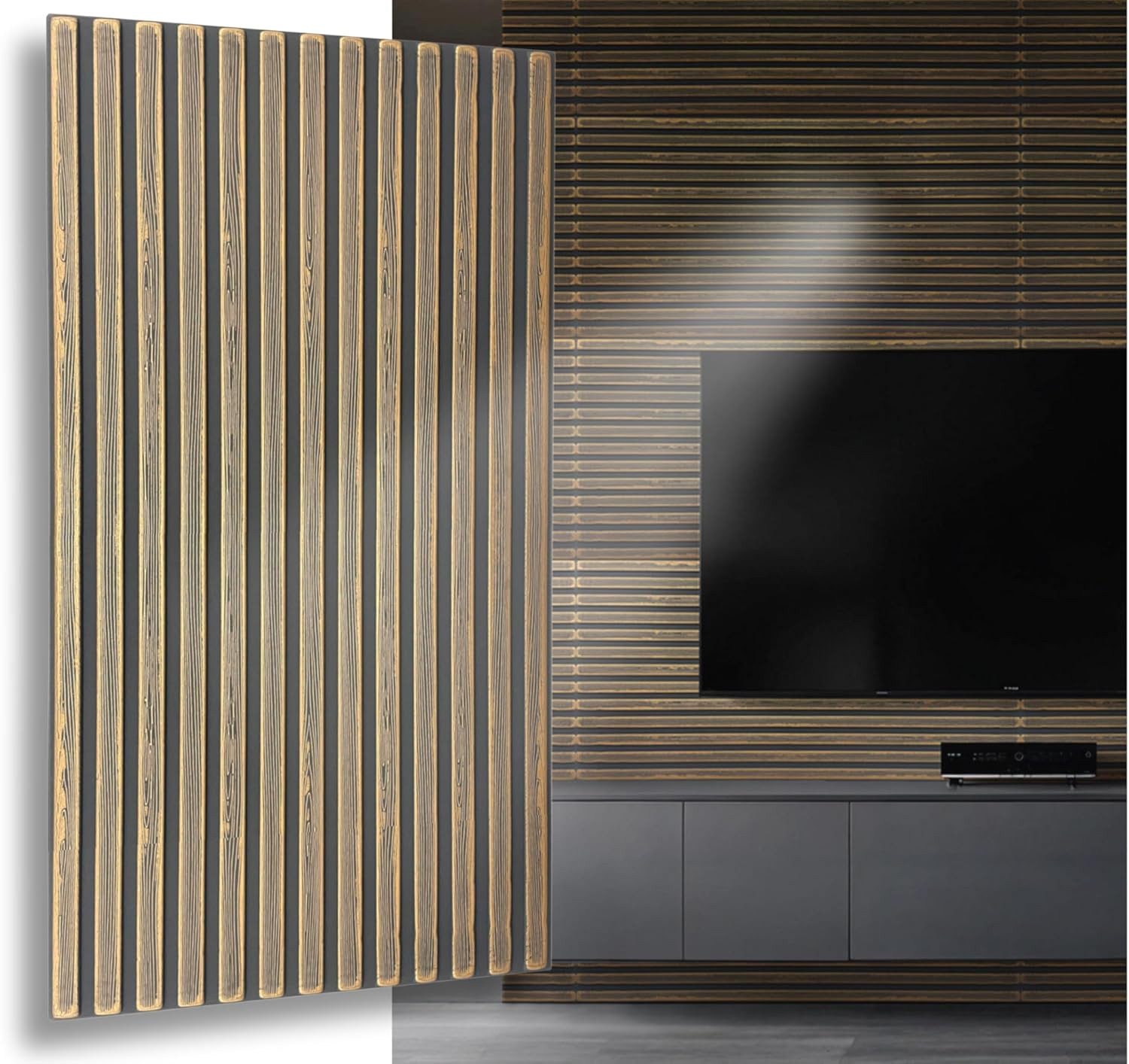 IKHEMalarka 3D Wandpaneel Betonoptik Marmor Ziegel aus Polystyrol Styropor günstig online kaufen