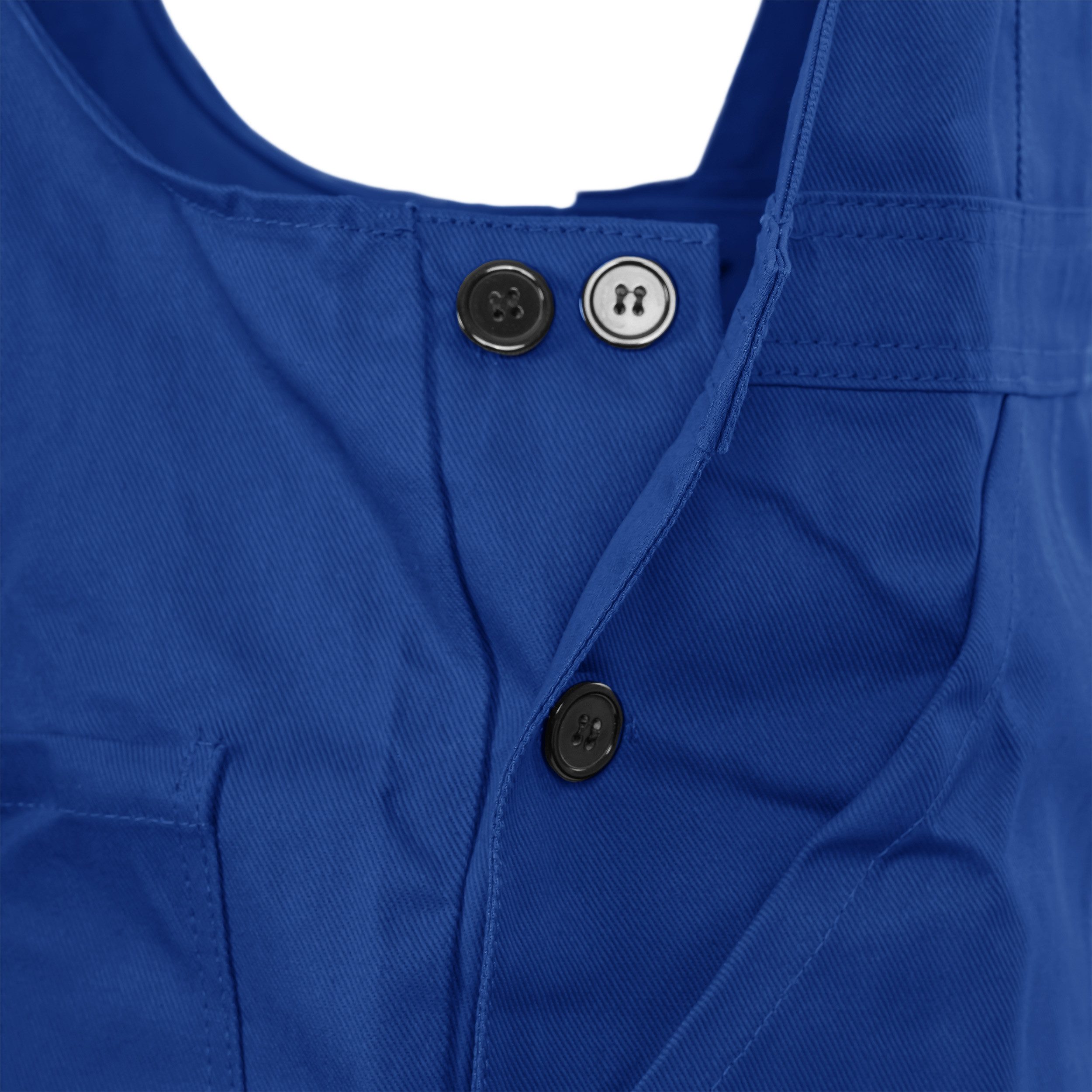 urbandreamz workwear Arbeitslatzhose Latzhose Arbeitshose Hose - Baumwolle Classics Blaumann 7 Taschen – Bild 4 von 5