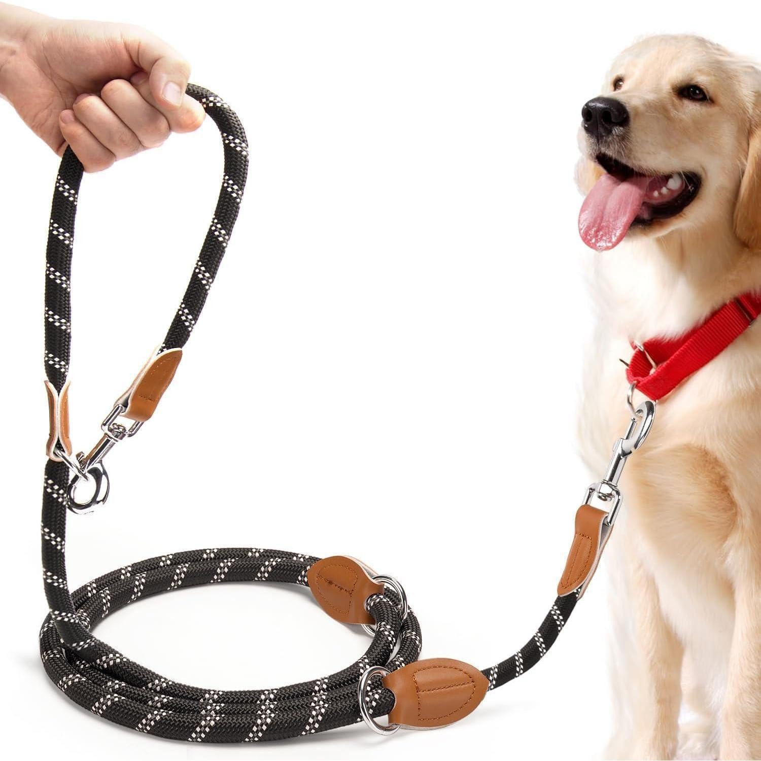 PETCOOZ Schleppleine Hundeleine 3M Nylon Reflektierend Schleppleine große Hunde