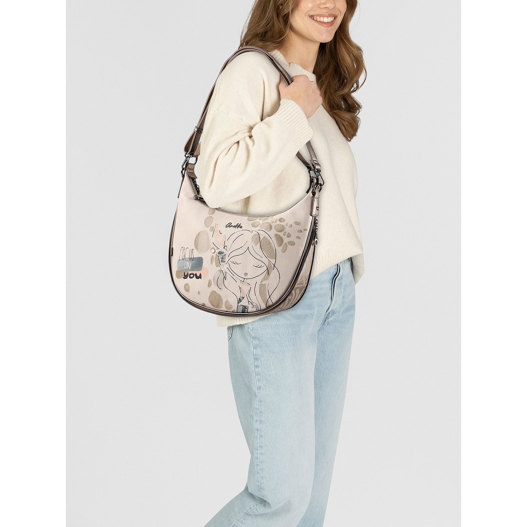 Anekke Schultertasche Olympia, Polyurethan