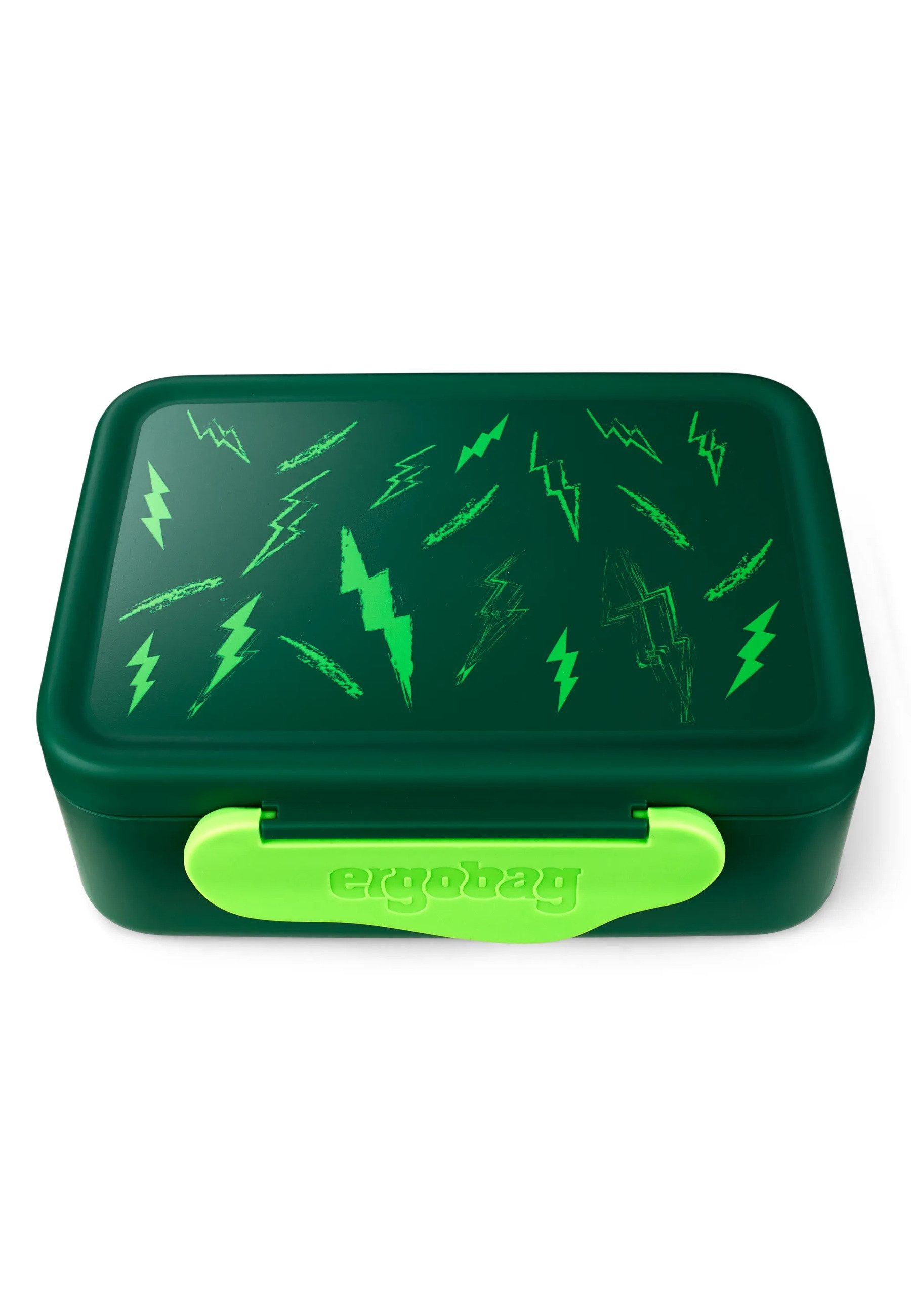 ergobag Lunchbox Brotdose, Tritan, (Brotdose, 1-tlg., Brotdose), Inkl. Trennfach für Obst und Gemüse