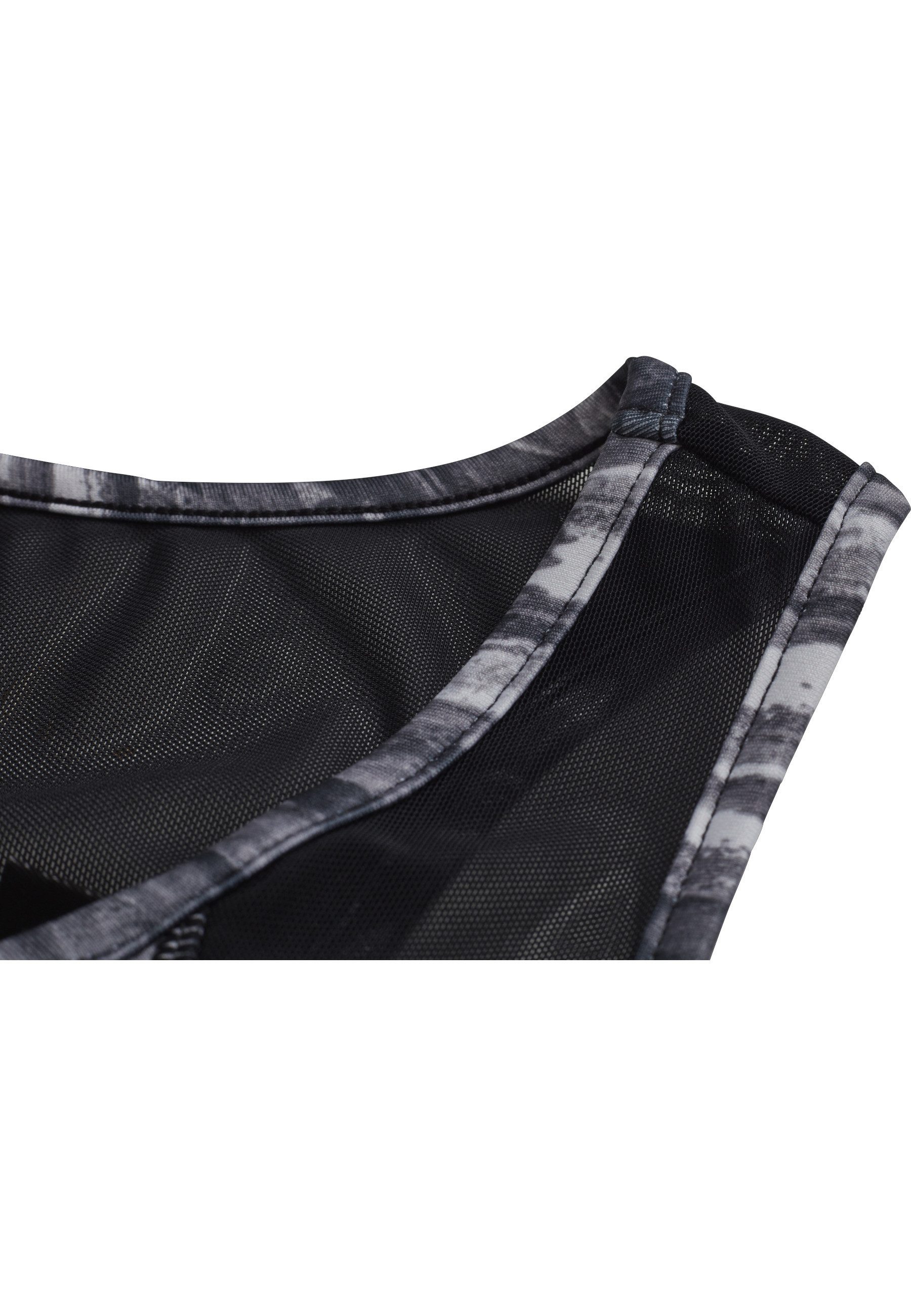 URBAN CLASSICS Tanktop Urban Classics Damen Ladies Active Graphic Top (1-tlg)
