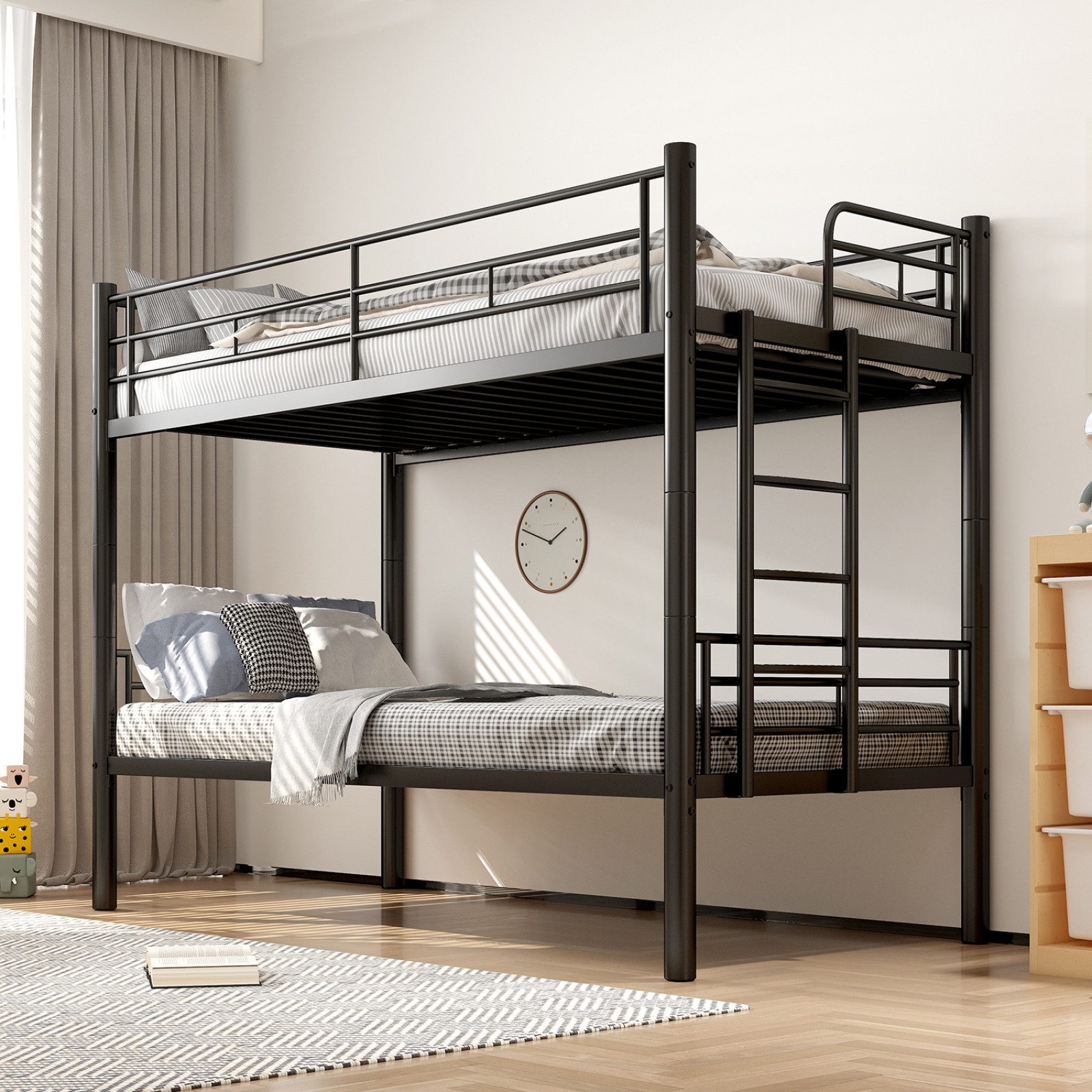 Drenice Etagenbett 90x200cm, kinderbetten 90x200cm, Eisenbett, günstig online kaufen