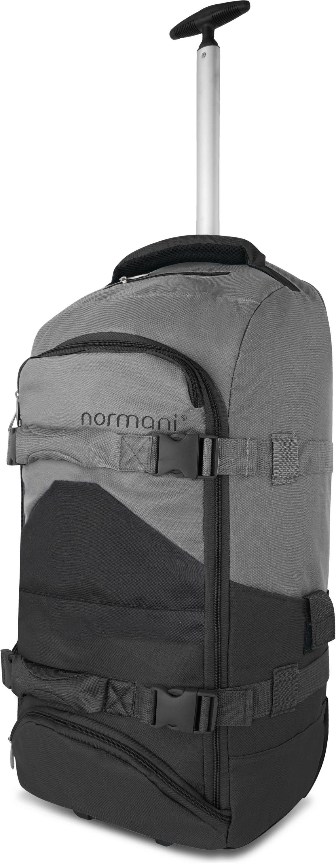 normani Reisetasche Reisetasche mit Rollen und Rucksackfunktion, Reise-Trol günstig online kaufen