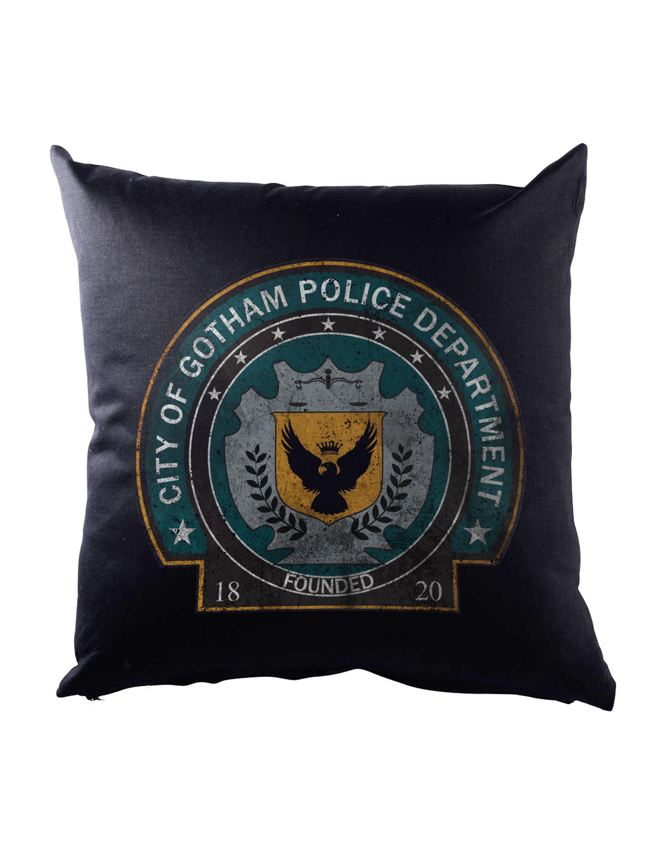 Dekokissen Gotham Police Department Logo Dekokissen Dept TV Serie Batman Dark