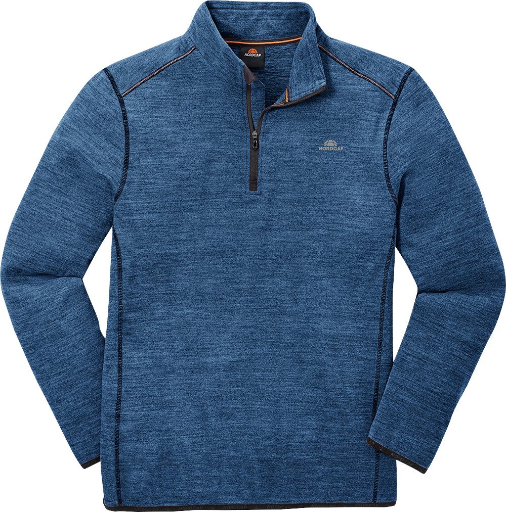 Nordcap Funktionsshirt leicht mit Zipper, flauschig-weich