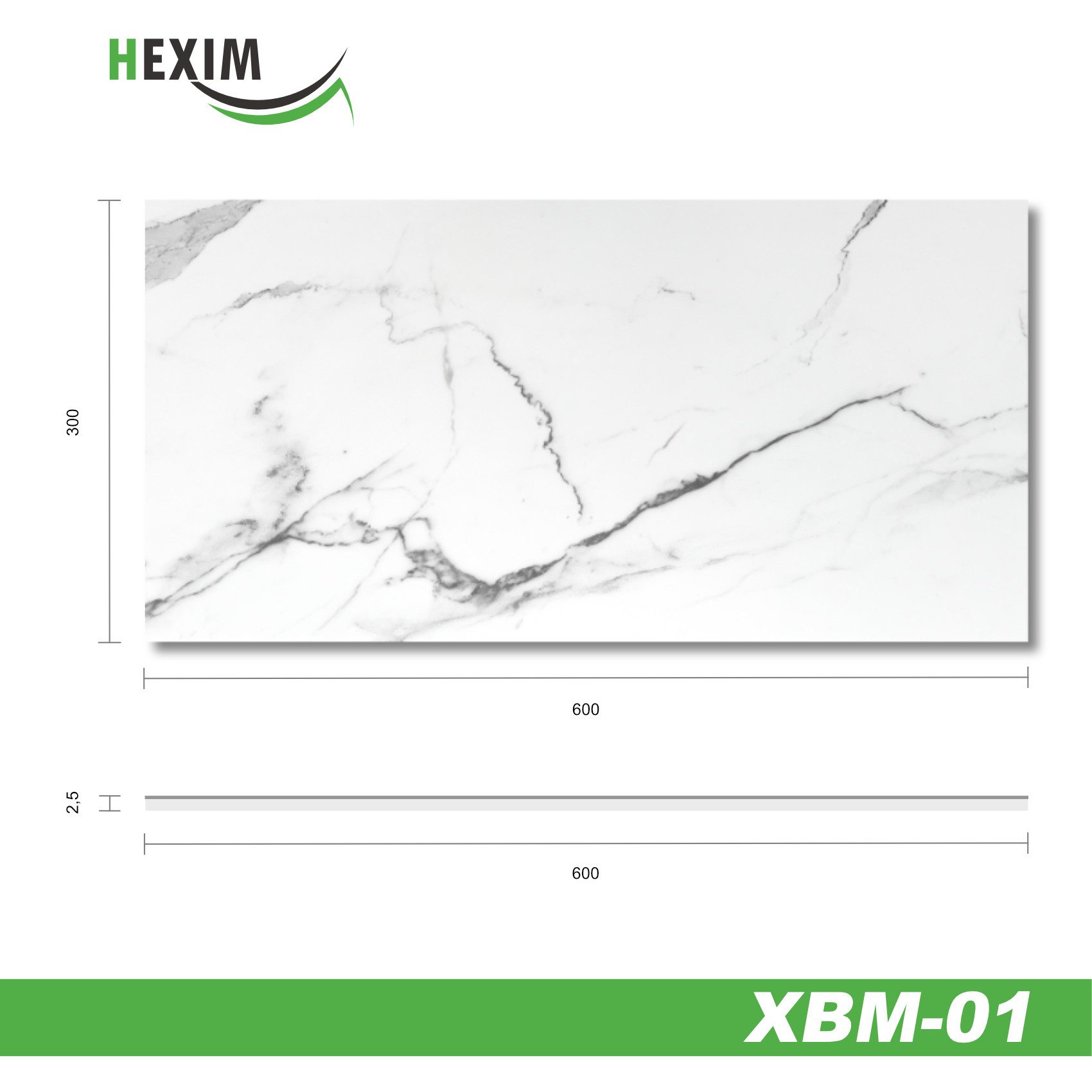 Hexim Wandpaneel, (Wandverkleidung Marmor Optik 0,9 günstig online kaufen