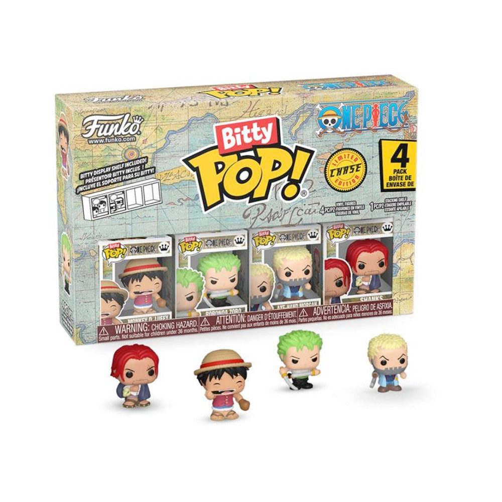 One Piece Actionfigur Funko Bitty POP! One Piece 4er Pack, 3 cm