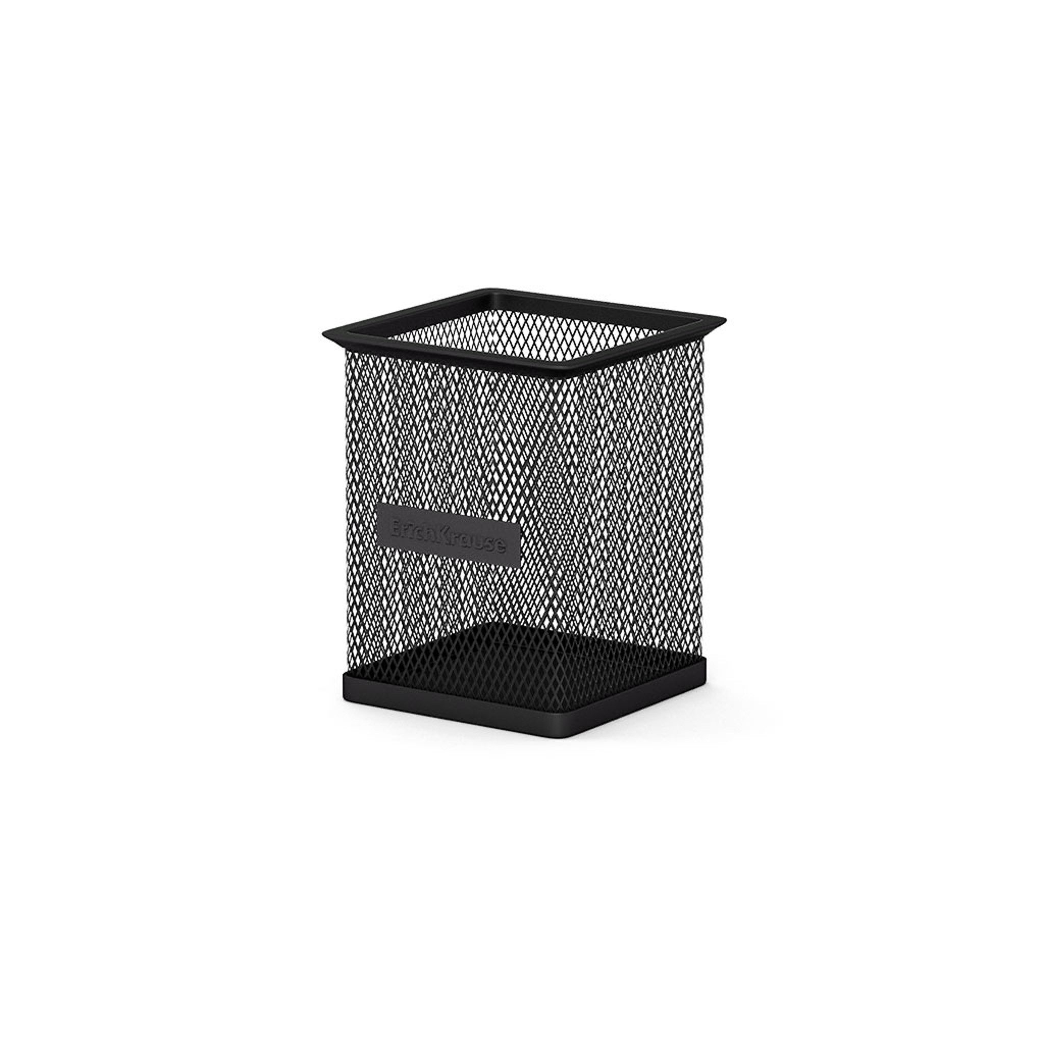 Erich Krause Aufbewahrungsbox, Stiftehalter Metall Mesh 1 Stück Schwarz