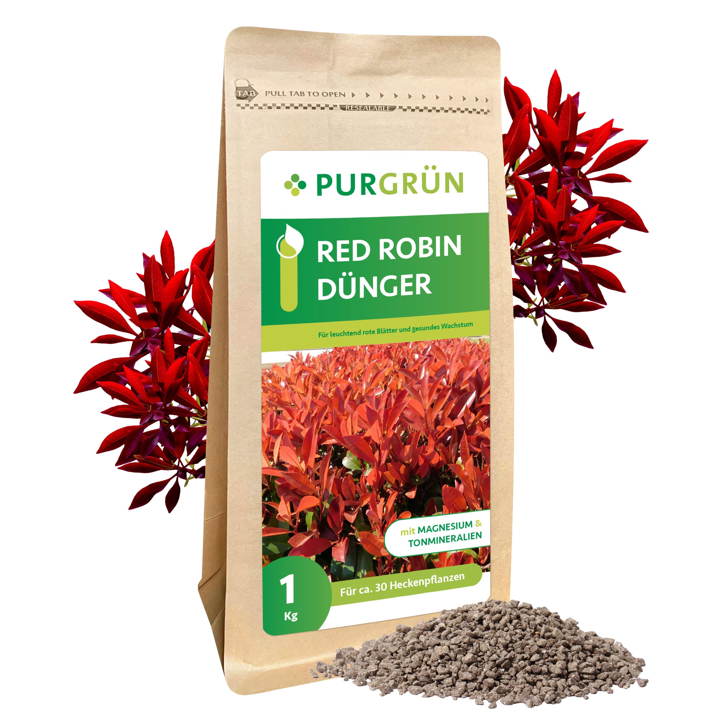 Purgrün Gartendünger Purgrün Red Robin Dünger, günstig online kaufen