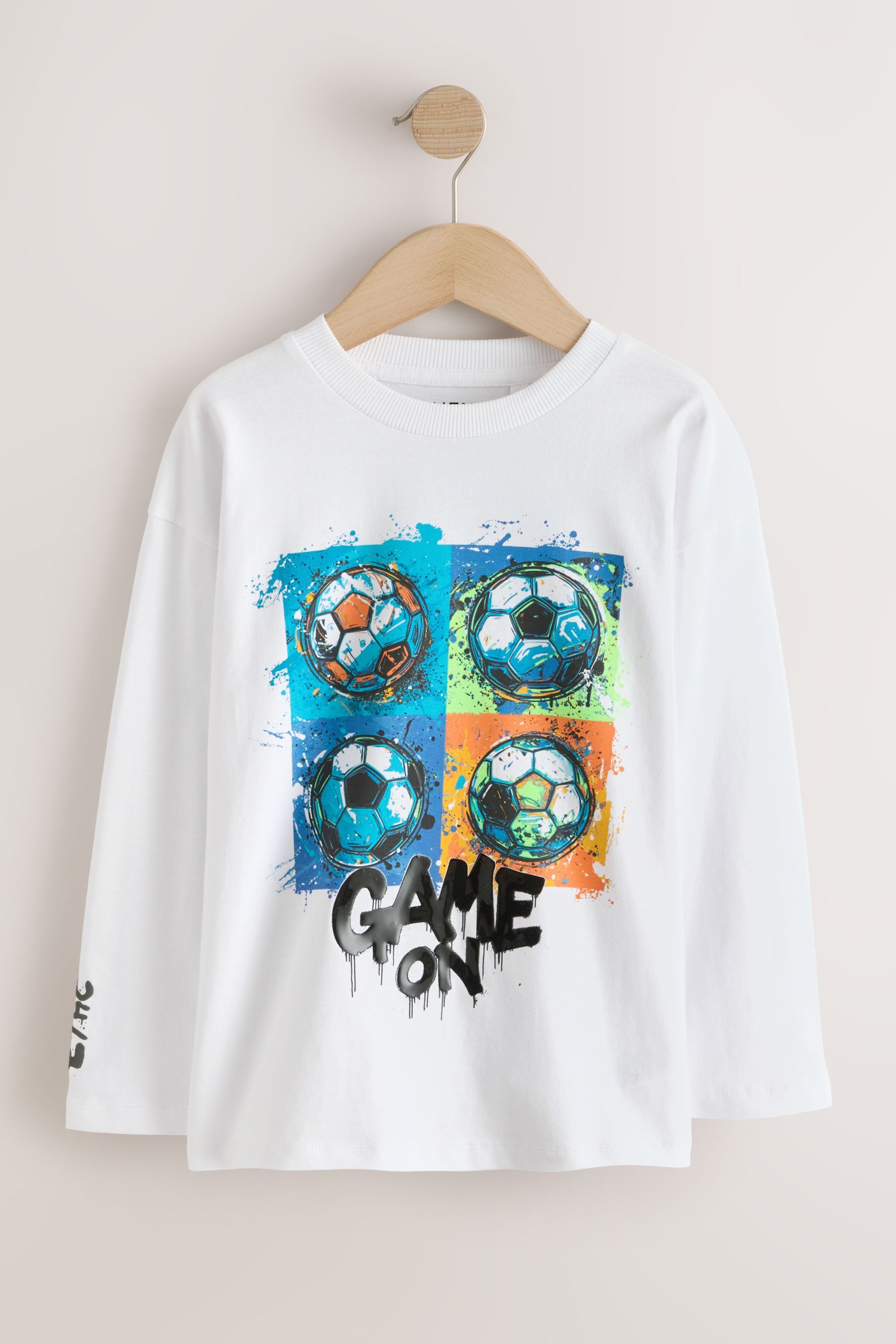 Next Langarmshirt Langärmeliges Grafik-T-Shirt (1-tlg)
