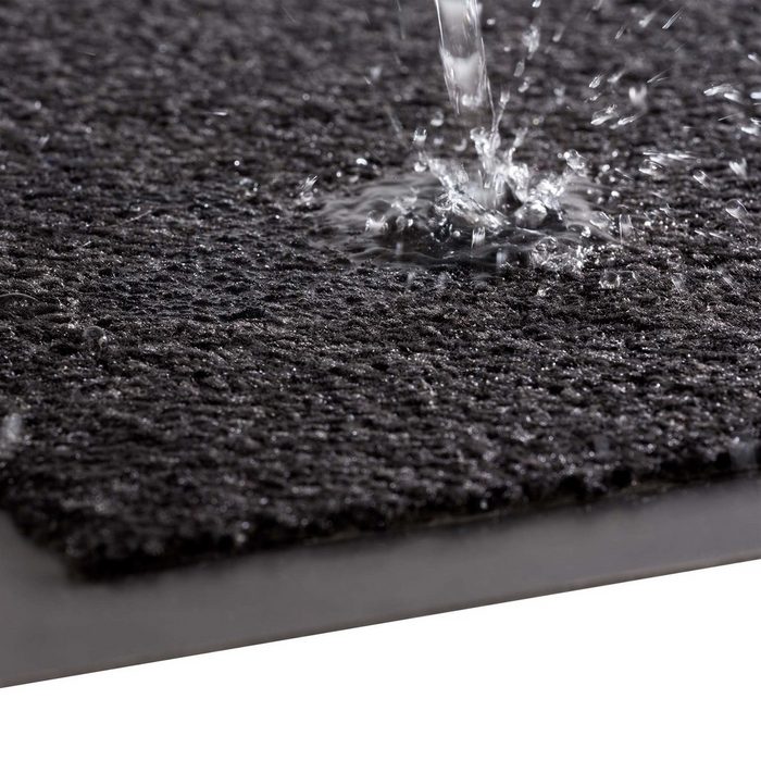 Fußmatte EASY CLEAN COMFORT GMD Living rechteckig Höhe: 5 mm Schmutzfangmatte für Innen und Außen hohe Feuchtigkeitsaufnahme