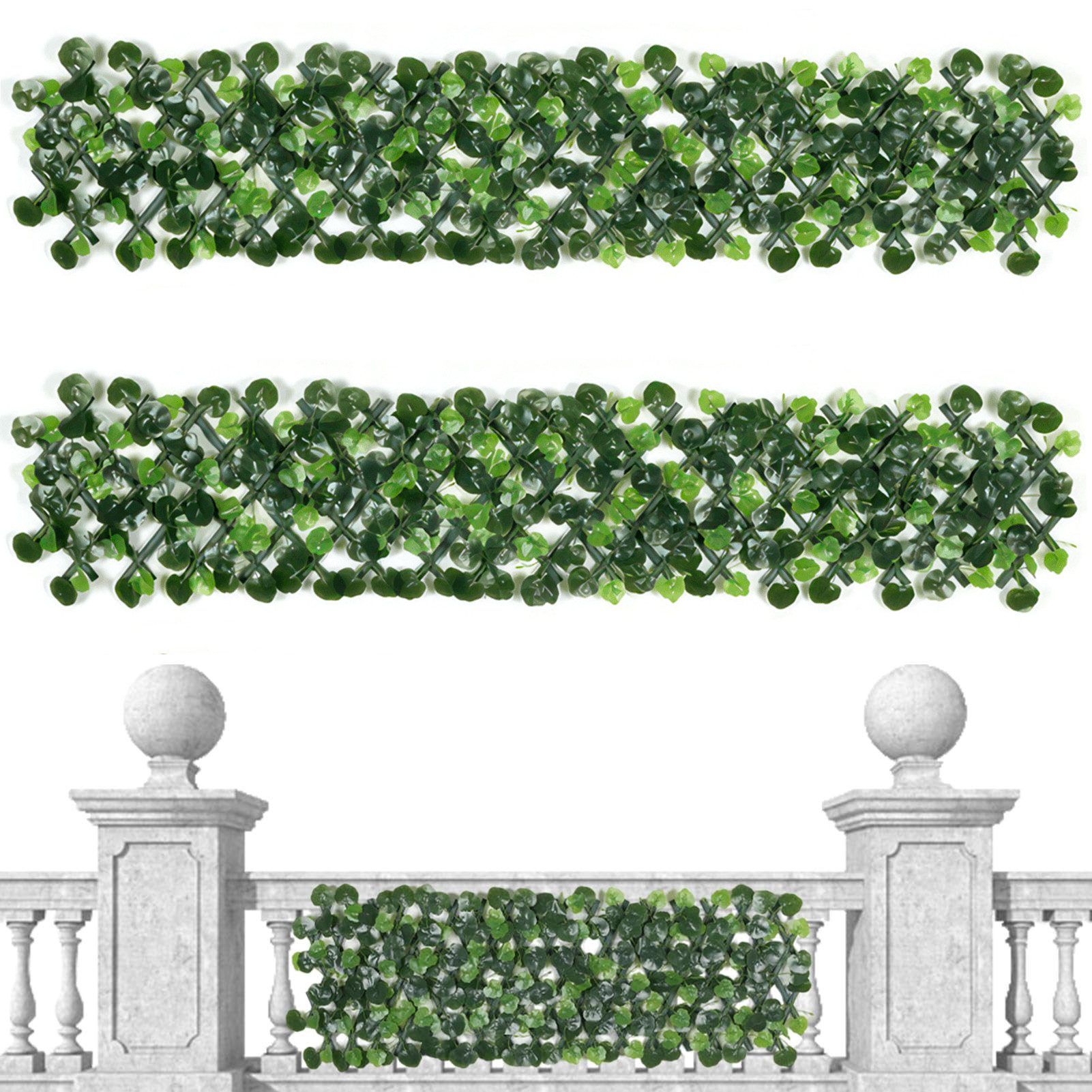 BlingBin Kunsthecken-Sichtschutz Gartenzaun-Sichtschutz, Erweiterbarer Sich günstig online kaufen