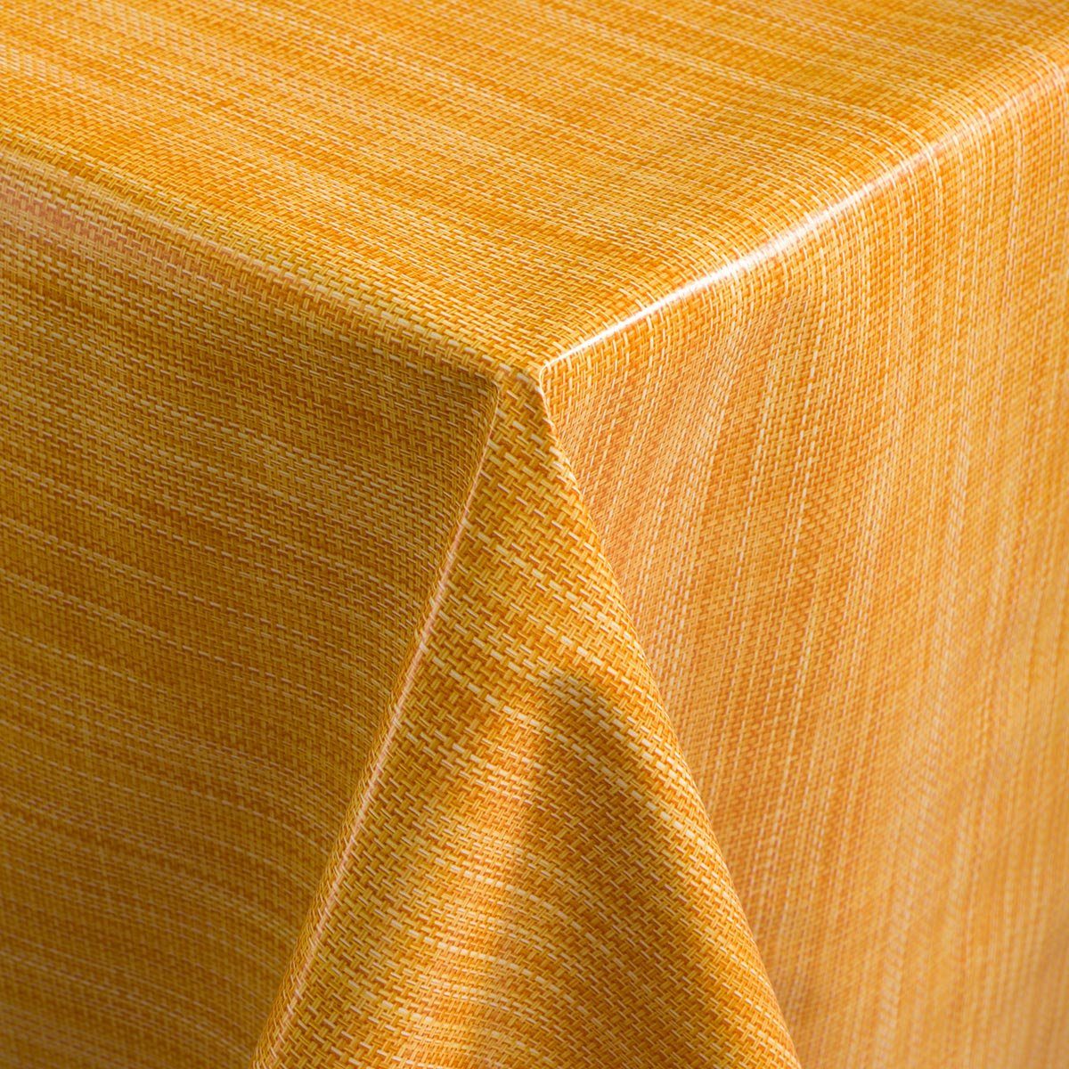 DéVa Tischdecke DéVa Wachstuchtischdecke "Basic gelb" günstig online kaufen