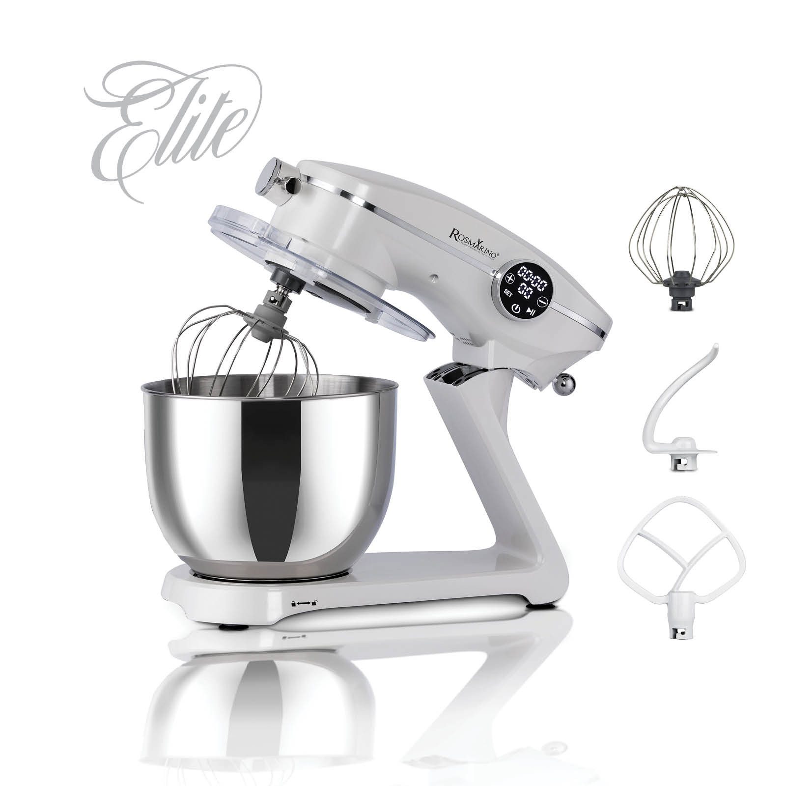 ROSMARINO Küchenmaschine, 1800 W, 6 l Schüssel