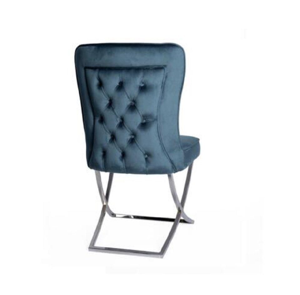 Stuhl Möbel Esszimmer Stuhl Stühle Designer Sessel JVmoebel Luxus Polsterstuhl Neu