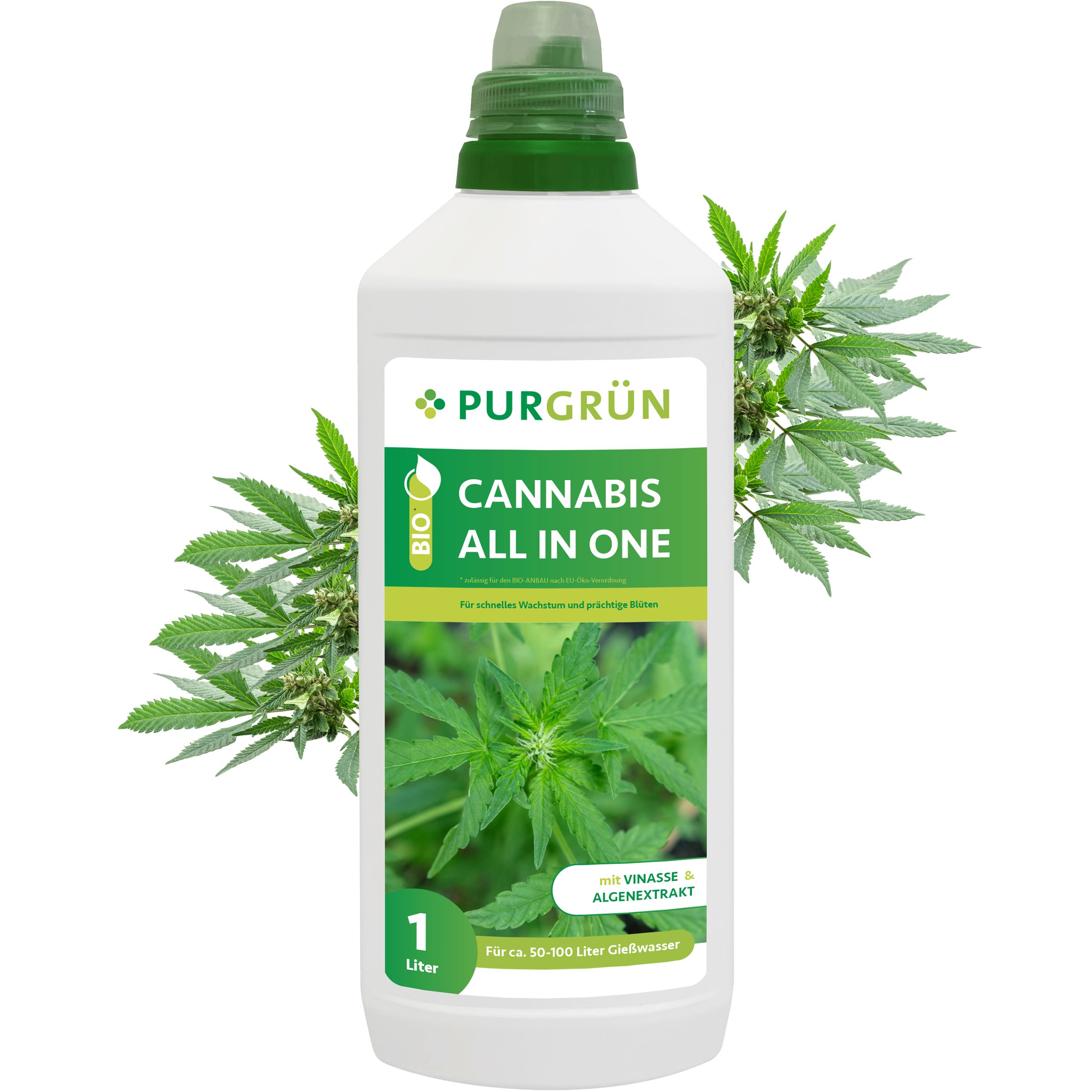 Purgrün Pflanzendünger Purgrün Bio Cannabis Dünger, günstig online kaufen