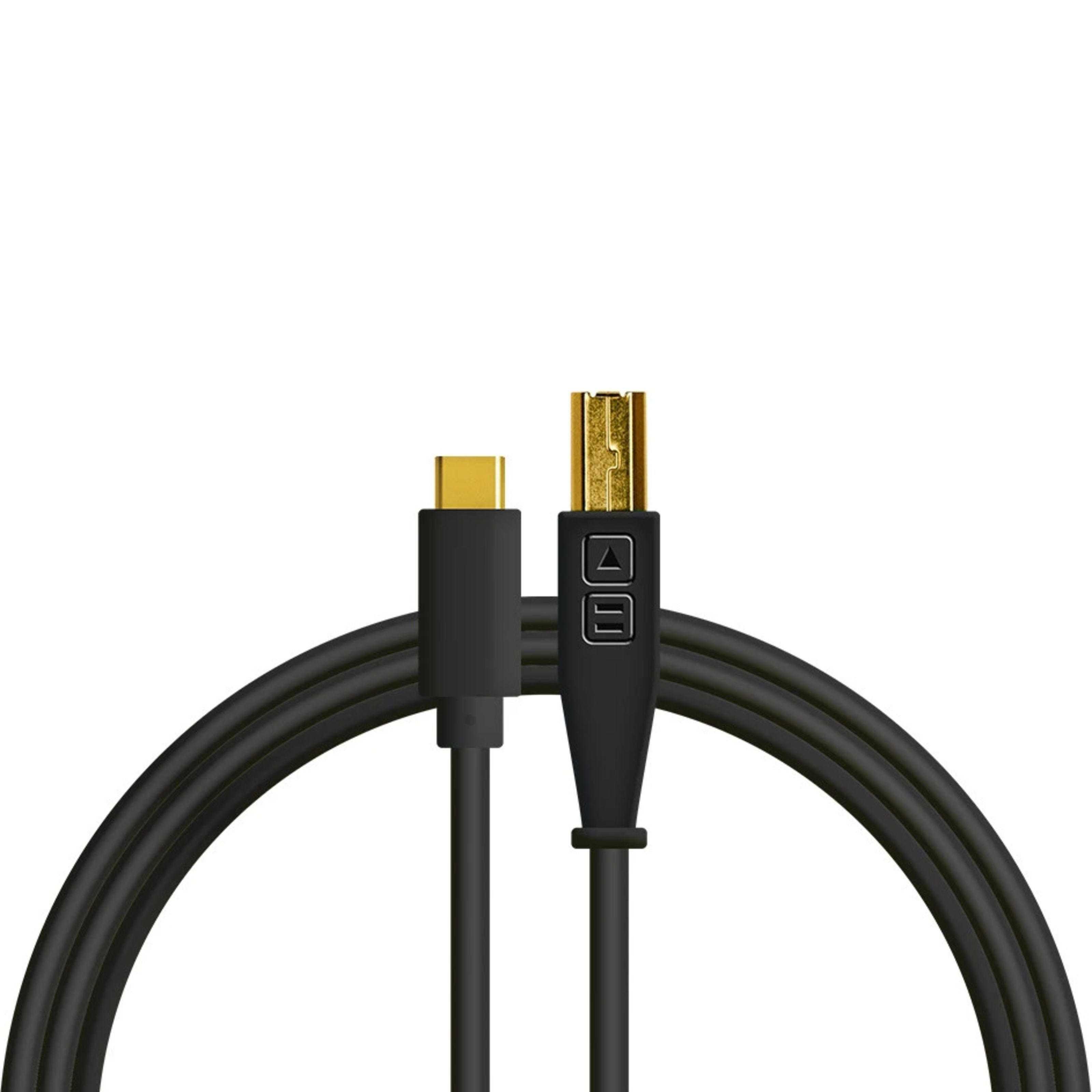 DJ TECHTOOLS Audio-Kabel, DJTT USB-C Chroma Cable black - Kabel für DJs
